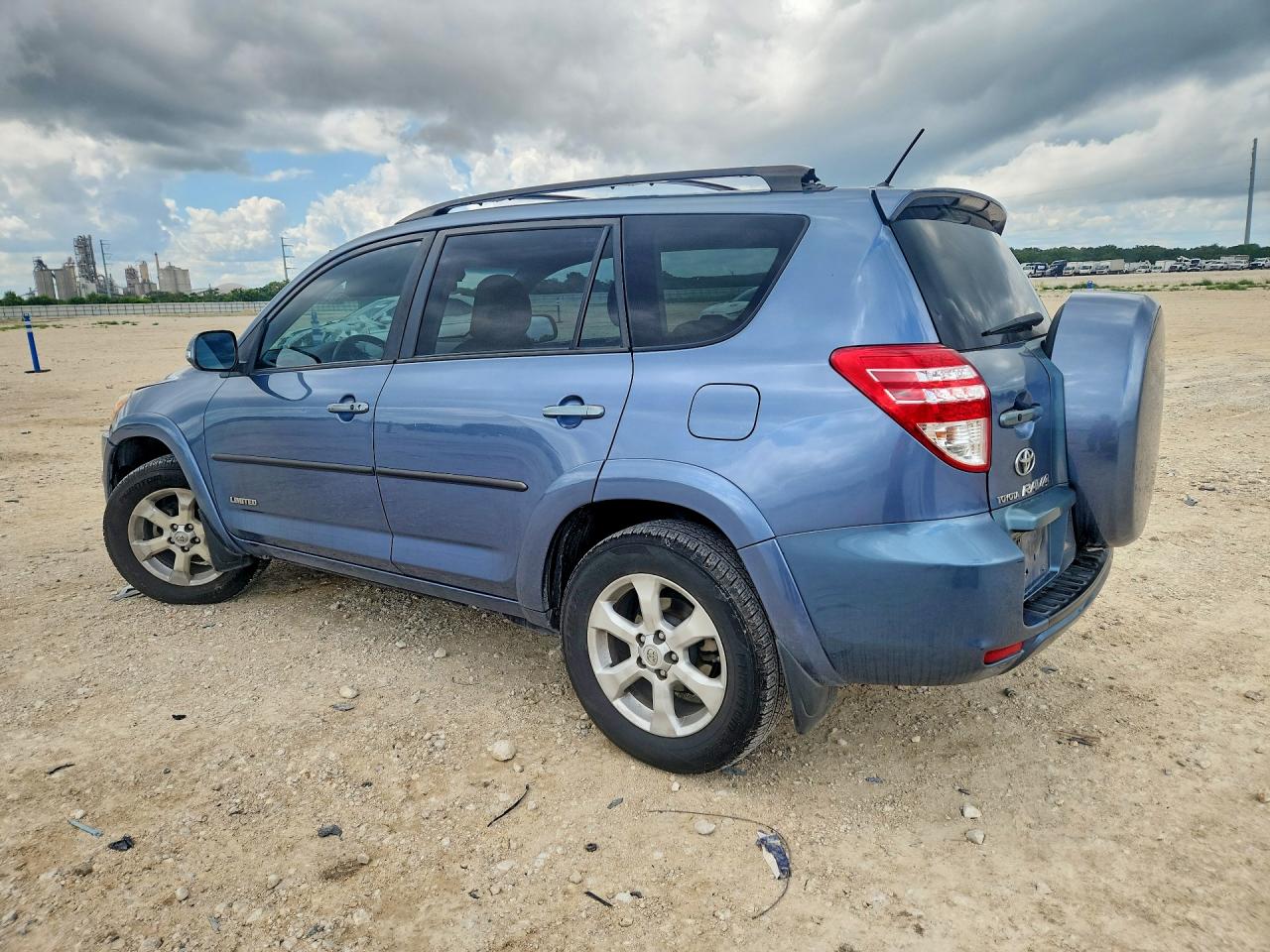 2010 Toyota Rav4 Limited Blue vin: JTMYF4DV0A5017724