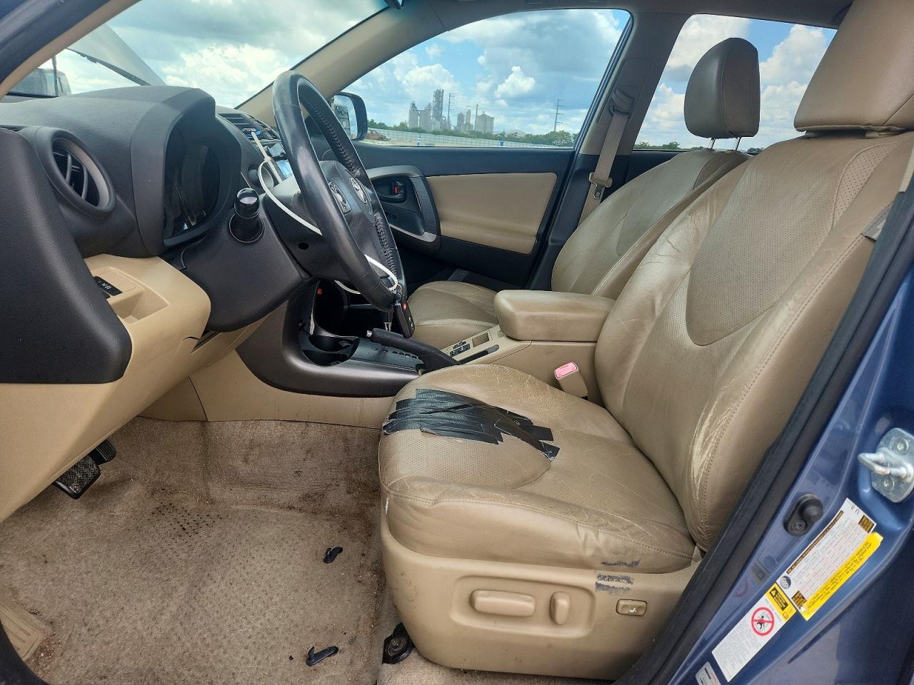 2010 Toyota Rav4 Limited Blue vin: JTMYF4DV0A5017724