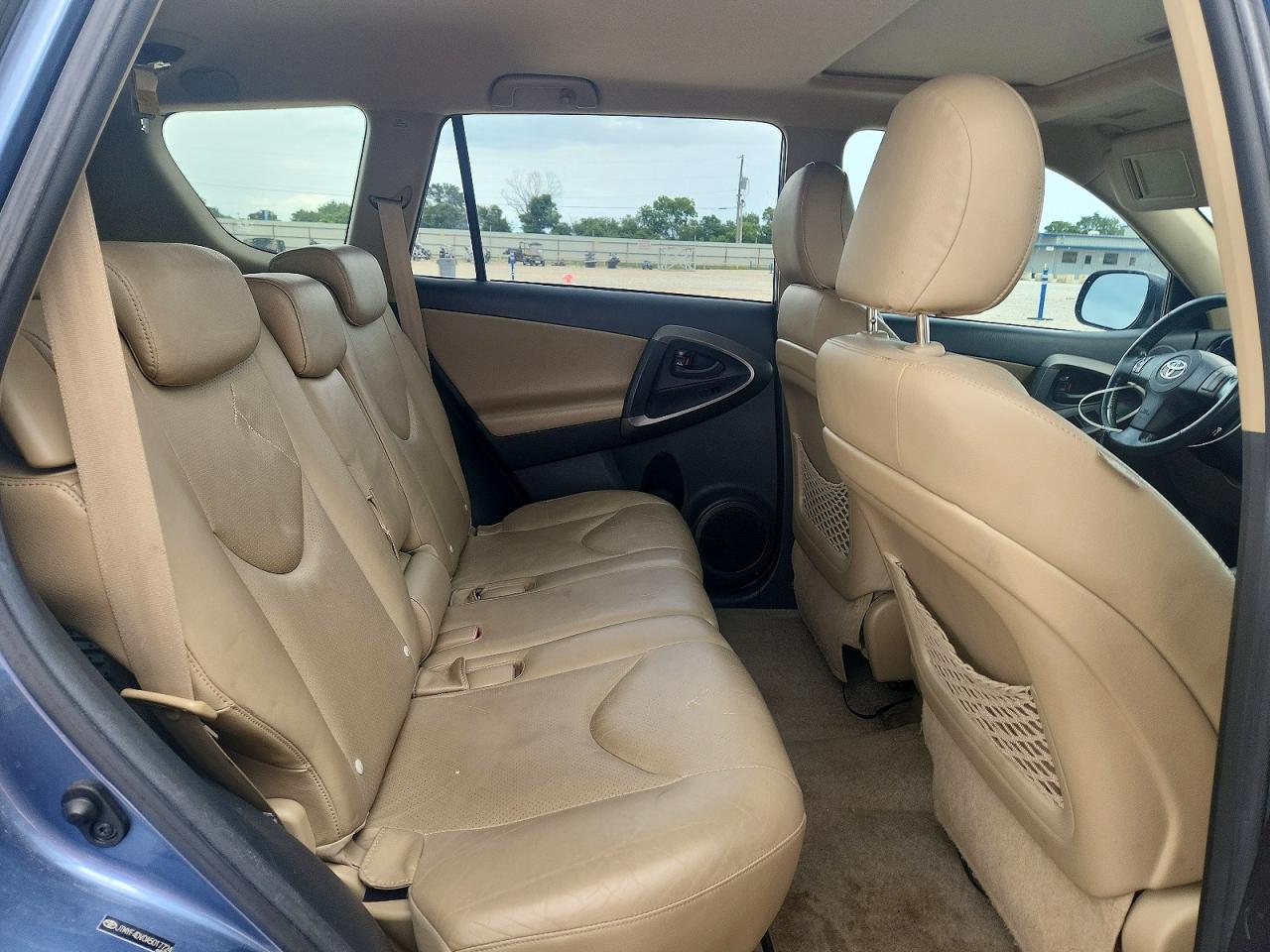 2010 Toyota Rav4 Limited Blue vin: JTMYF4DV0A5017724