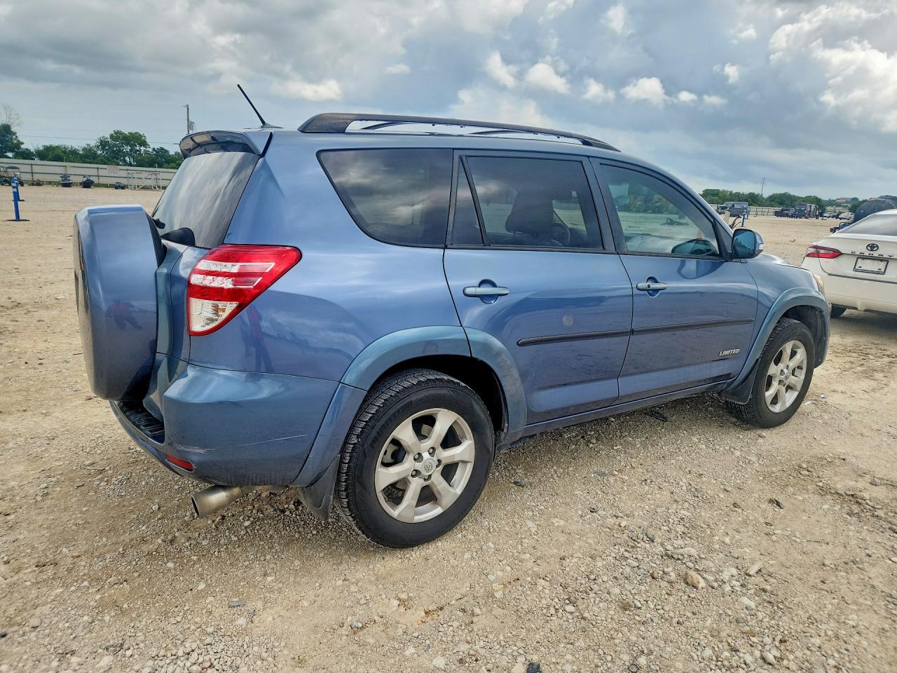 2010 Toyota Rav4 Limited Blue vin: JTMYF4DV0A5017724