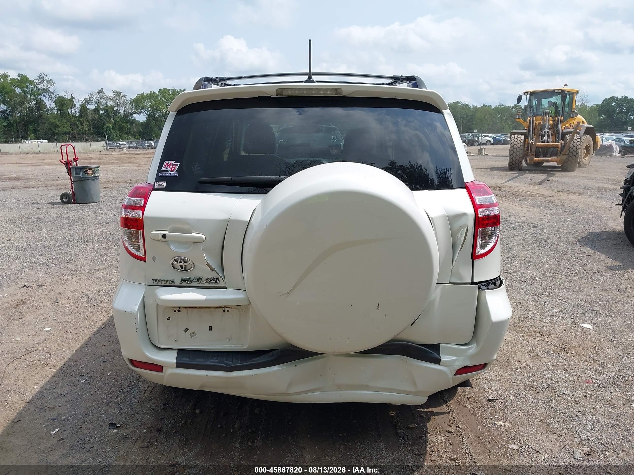 2010 Toyota Rav4 Limited Белый vin: JTMYF4DV0A5023877