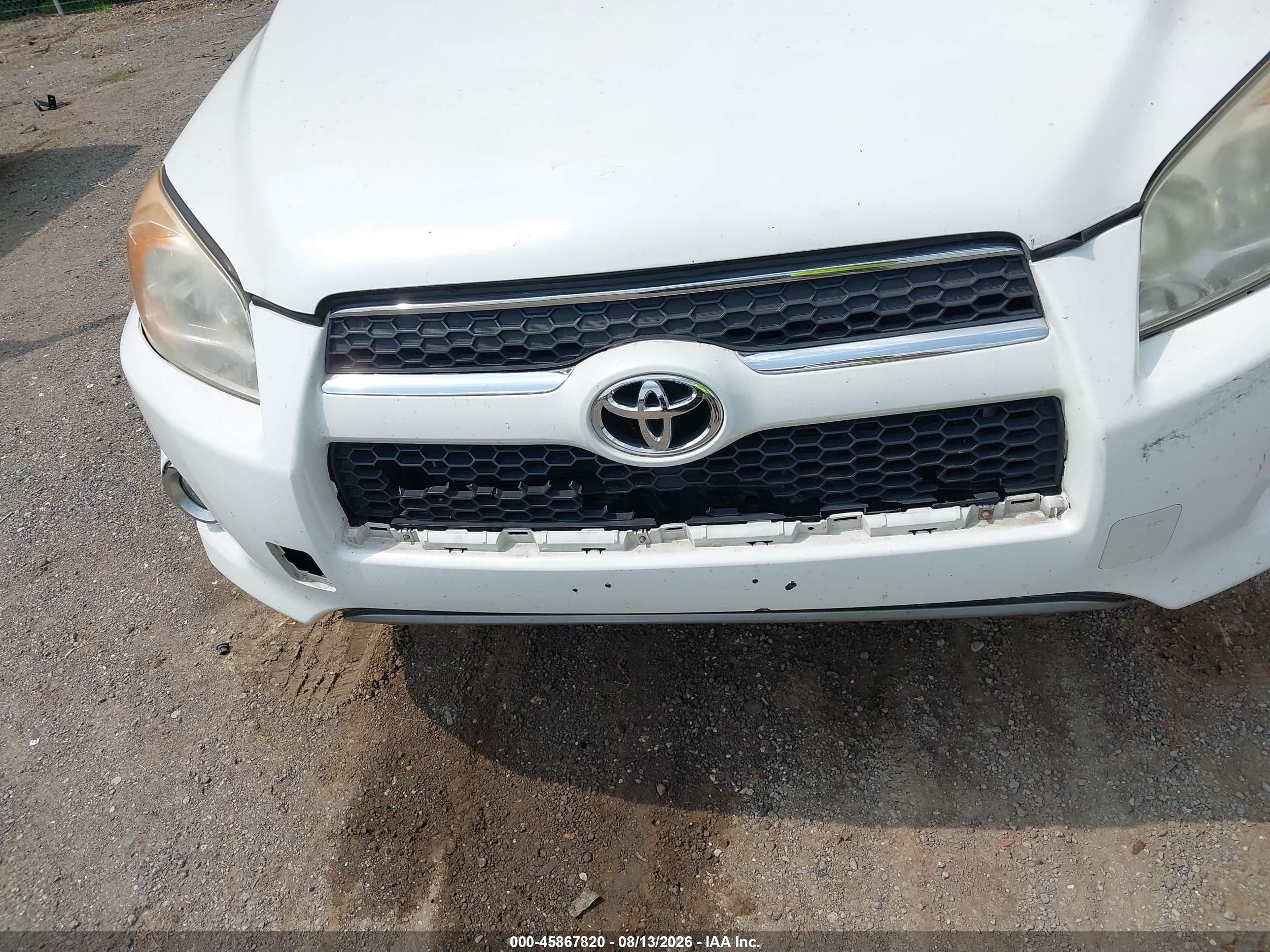 2010 Toyota Rav4 Limited Белый vin: JTMYF4DV0A5023877