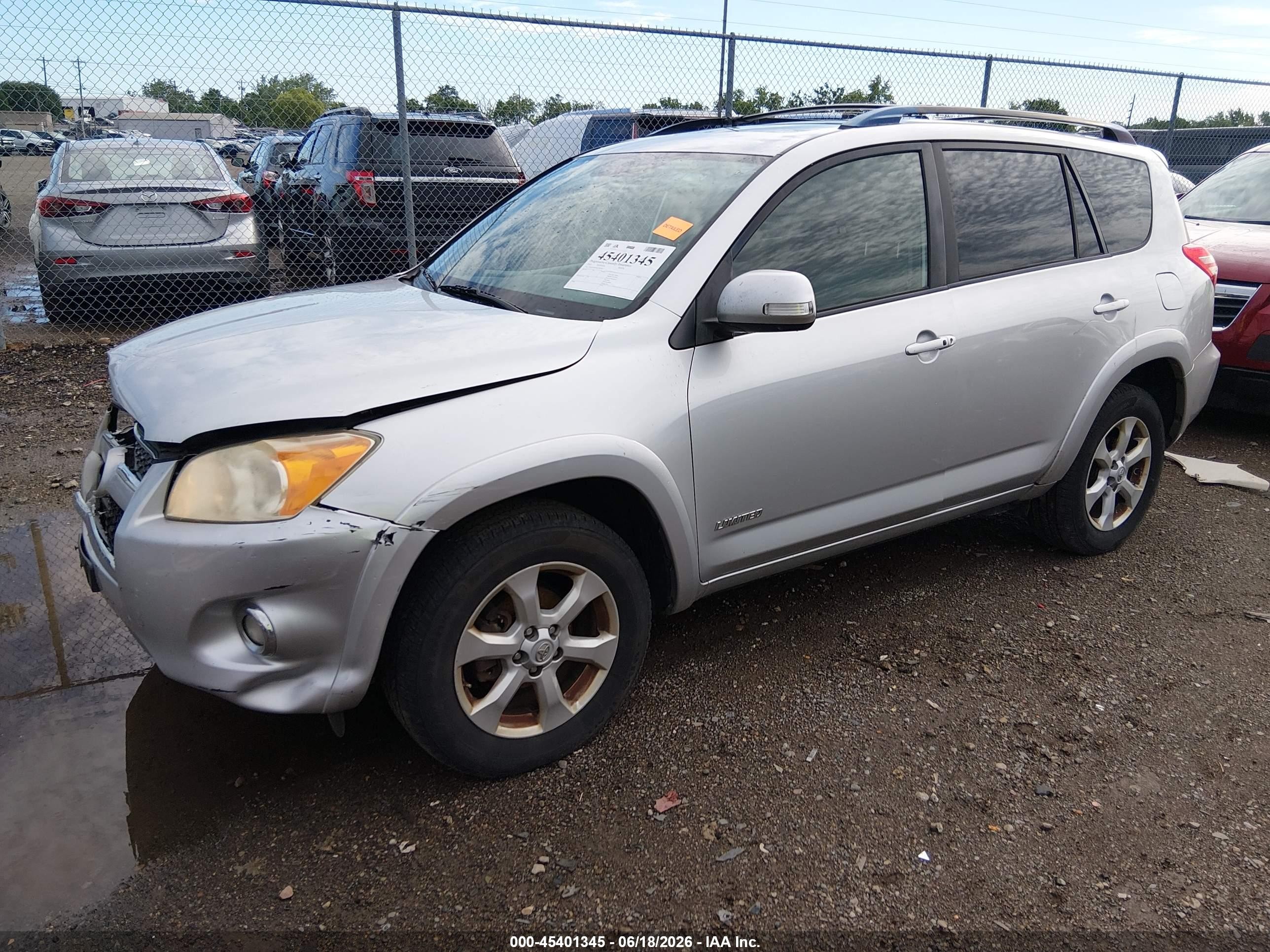 2012 Toyota Rav4 Limited Gray vin: JTMYF4DV0C5043453