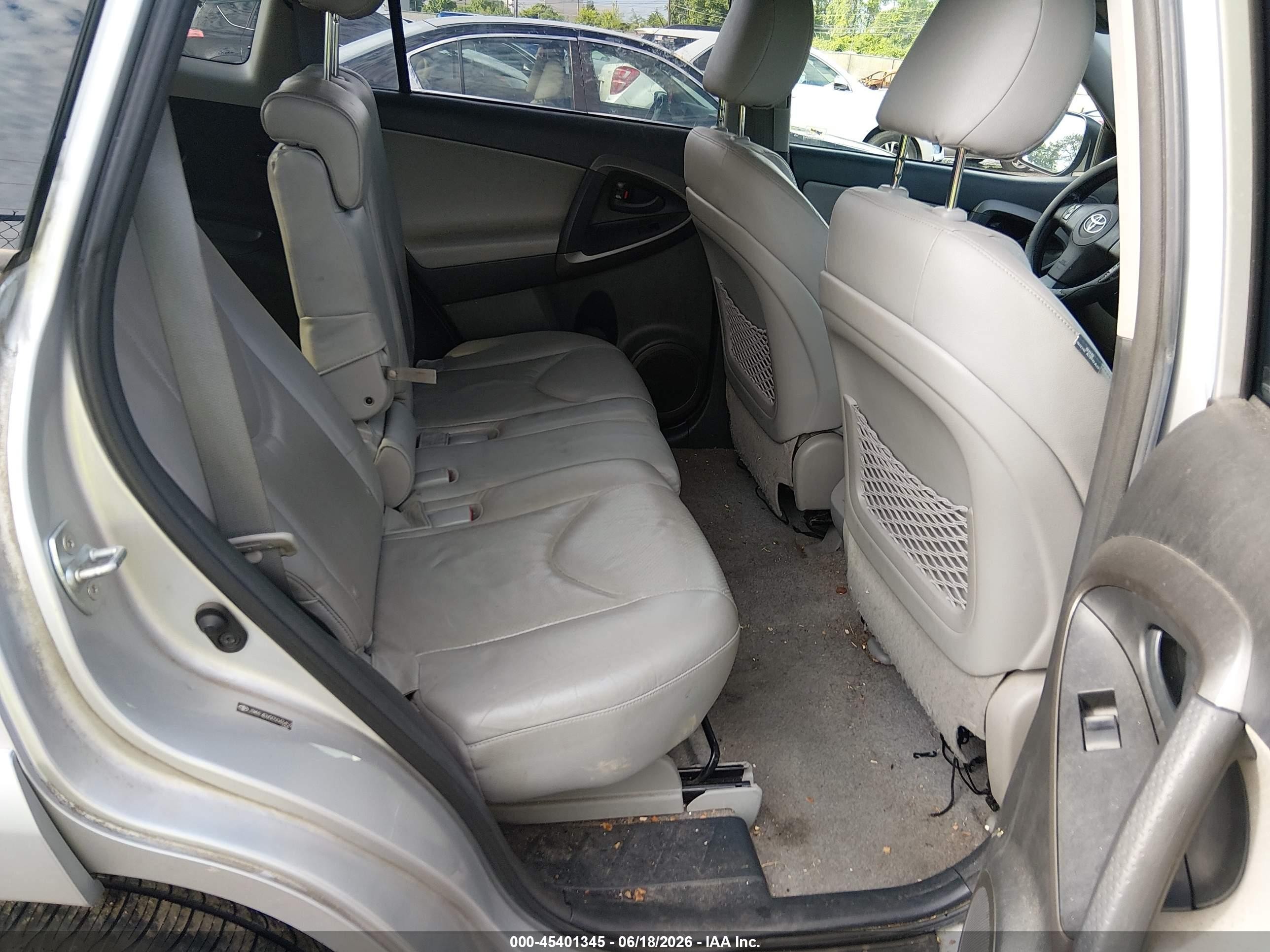 2012 Toyota Rav4 Limited Gray vin: JTMYF4DV0C5043453
