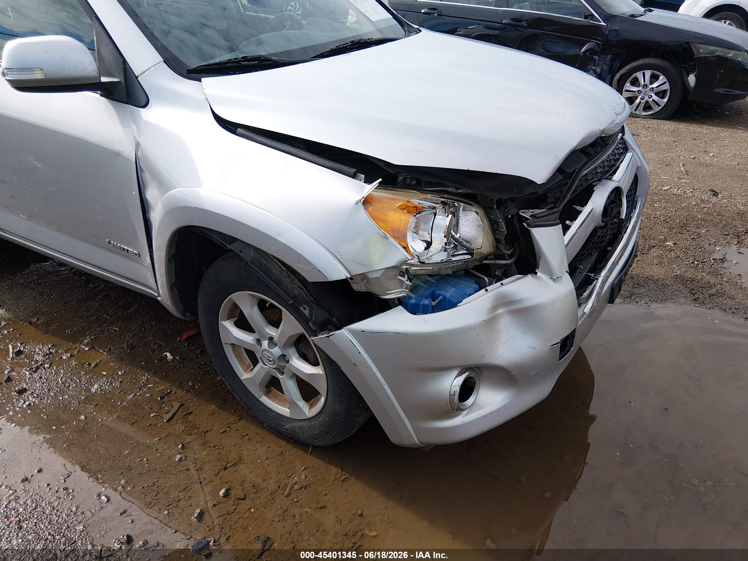 2012 Toyota Rav4 Limited Gray vin: JTMYF4DV0C5043453