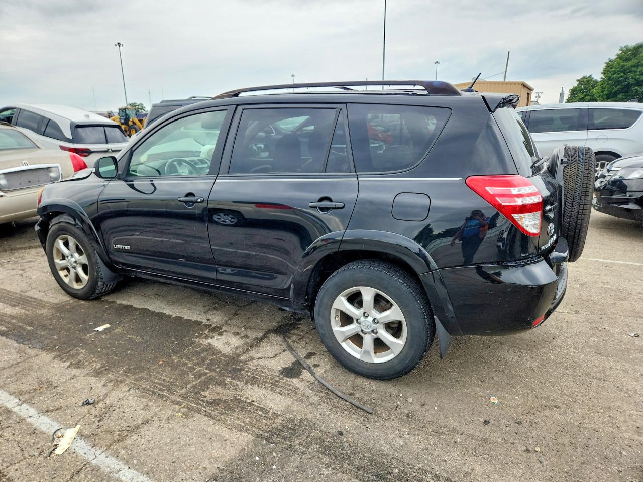 2010 Toyota Rav4 Limited Black vin: JTMYF4DV1A5024326