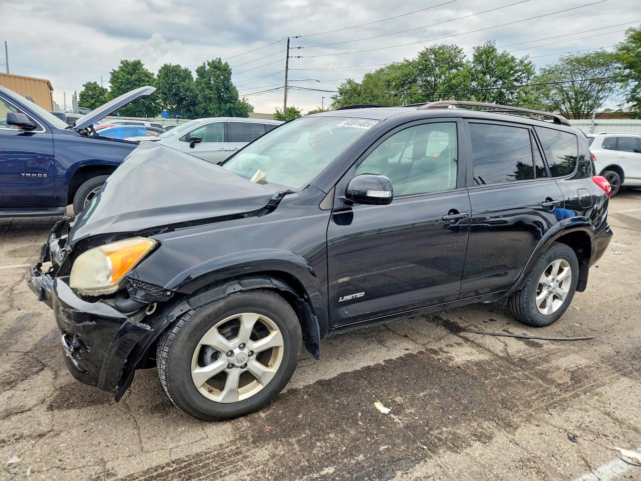 2010 Toyota Rav4 Limited Black vin: JTMYF4DV1A5024326