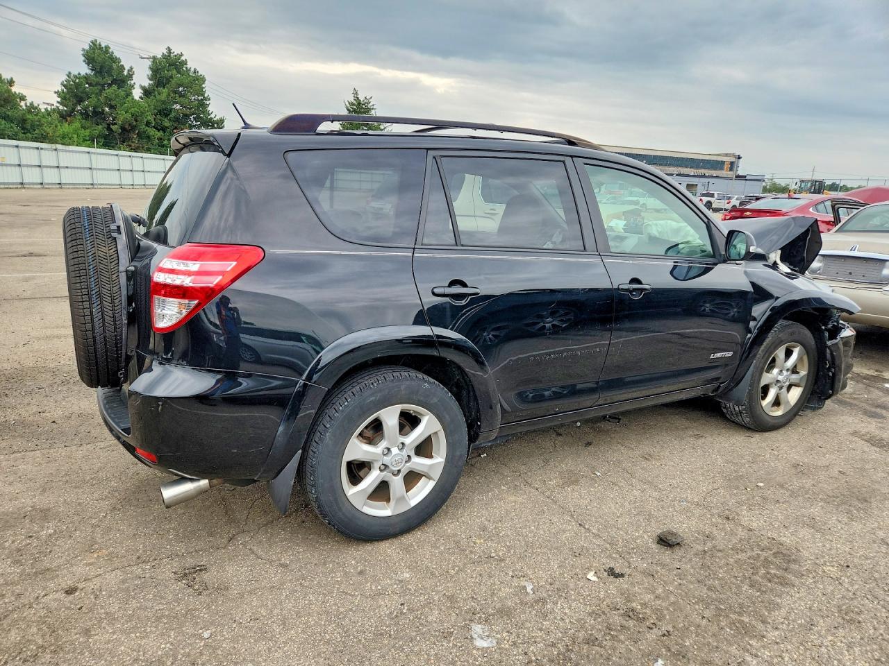 2010 Toyota Rav4 Limited Black vin: JTMYF4DV1A5024326
