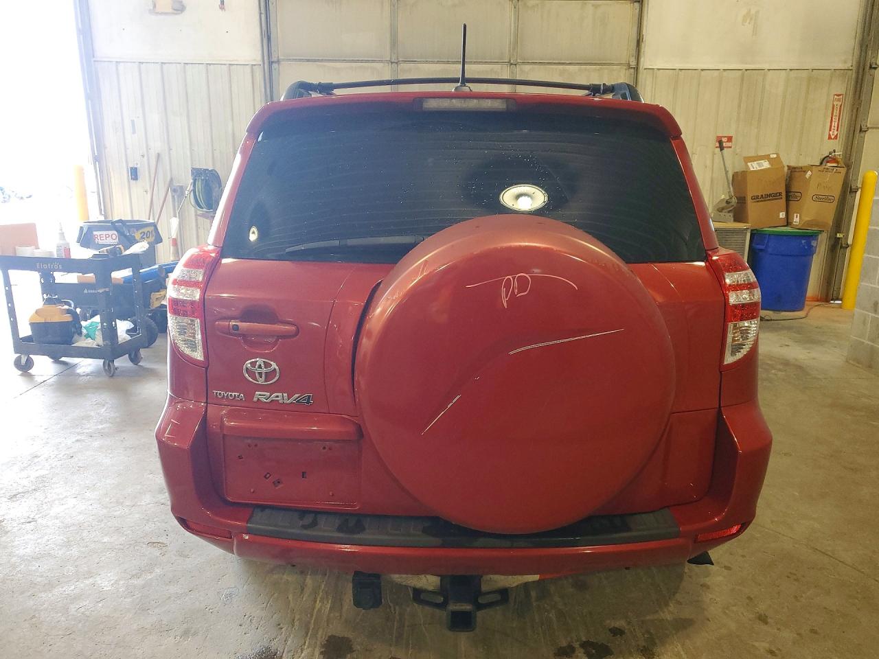 2010 Toyota Rav4 Limited Red vin: JTMYF4DV4A5024403