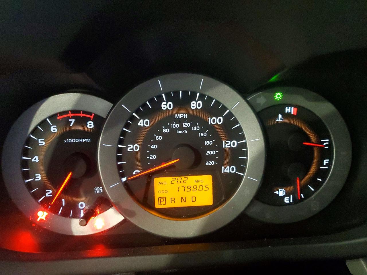2010 Toyota Rav4 Limited Red vin: JTMYF4DV4A5024403
