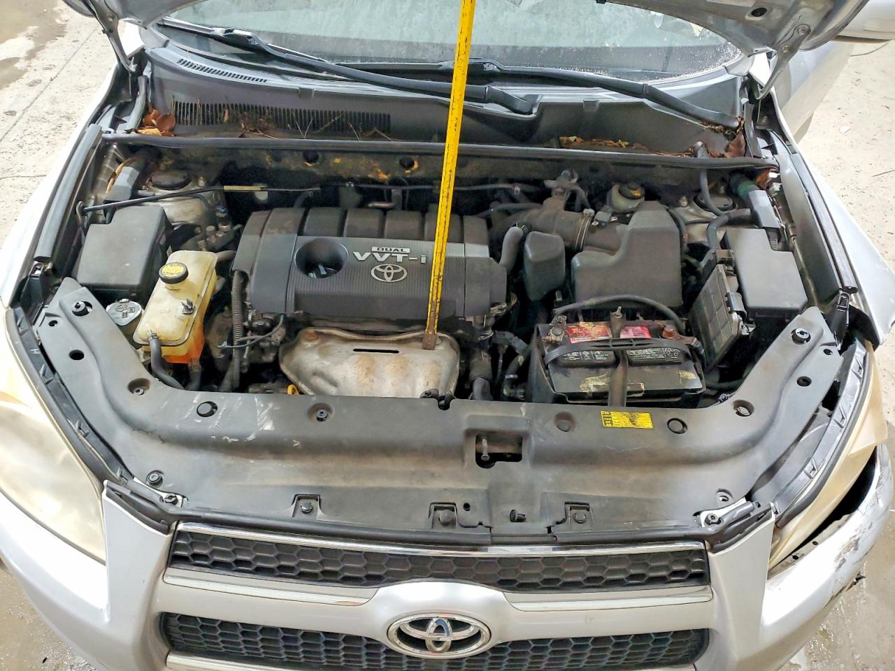 2010 Toyota Rav4 Limited Silver vin: JTMYF4DV4AD026156