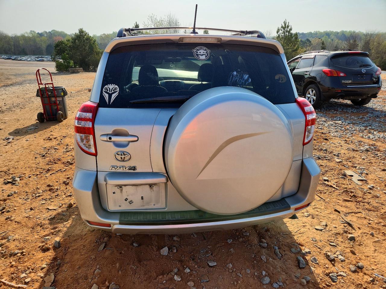 2012 Toyota Rav4 Limited Silver vin: JTMYF4DV4CD033336