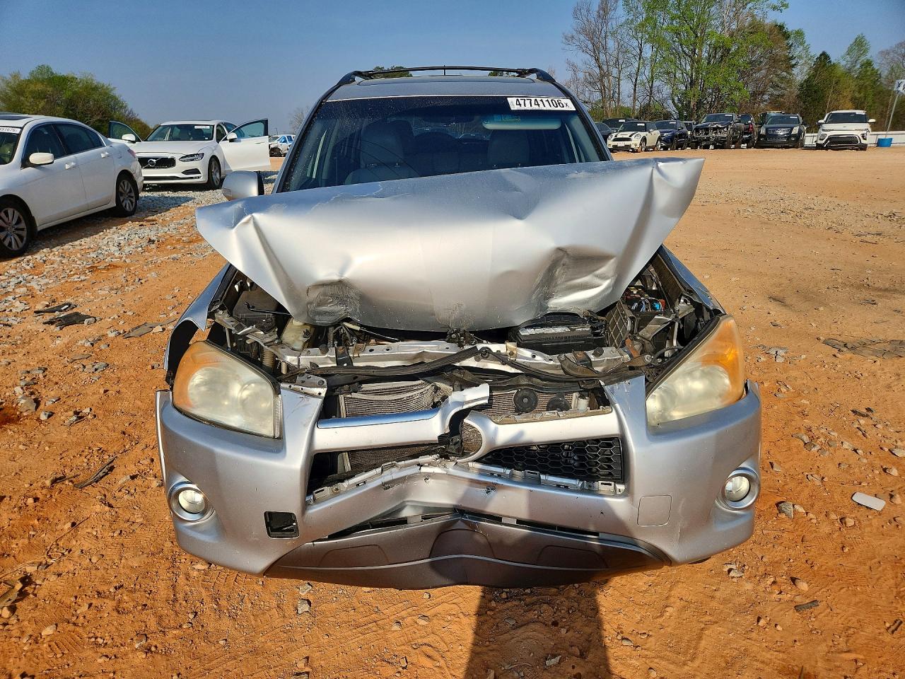 2012 Toyota Rav4 Limited Silver vin: JTMYF4DV4CD033336