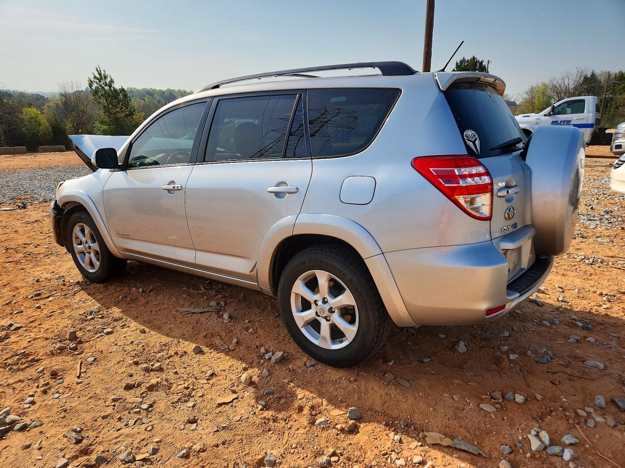 2012 Toyota Rav4 Limited Silver vin: JTMYF4DV4CD033336