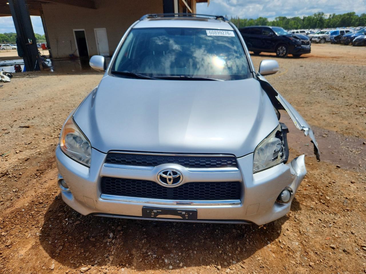 2012 Toyota Rav4 Limited Silver vin: JTMYF4DV5CD033247