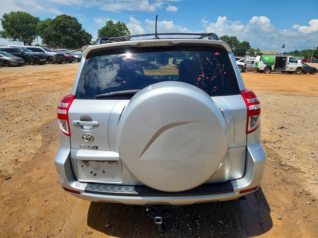 2012 Toyota Rav4 Limited Silver vin: JTMYF4DV5CD033247