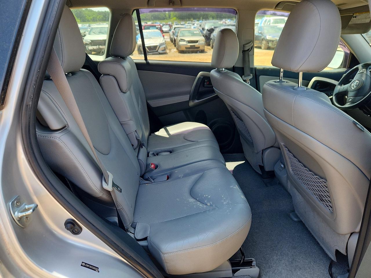 2012 Toyota Rav4 Limited Silver vin: JTMYF4DV5CD033247