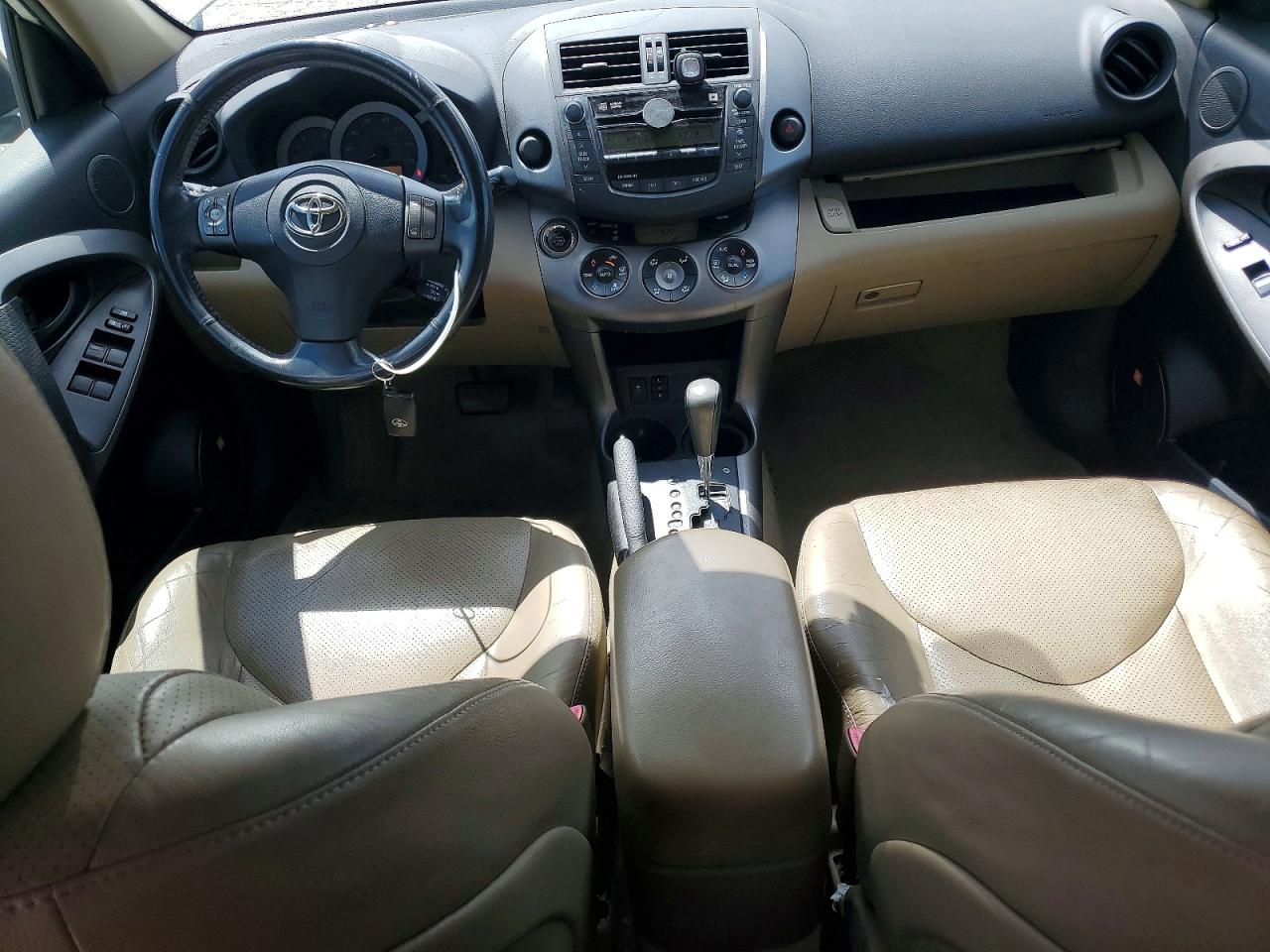 2010 Toyota Rav4 Limited White vin: JTMYF4DV6A5029490