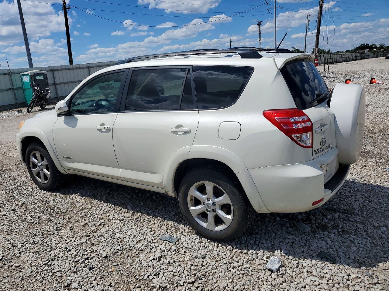 2010 Toyota Rav4 Limited White vin: JTMYF4DV6A5029490