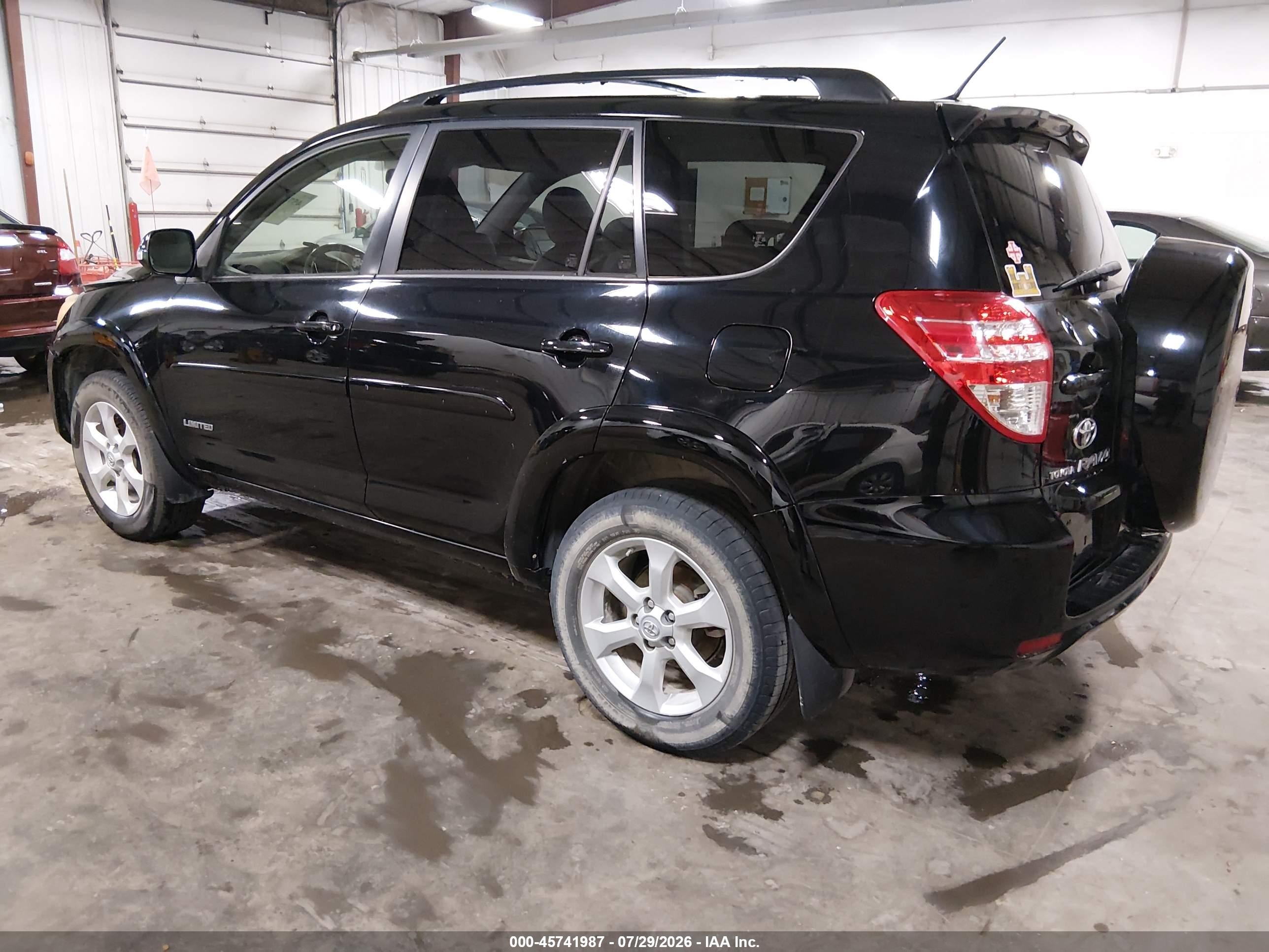 2010 Toyota Rav4 Limited Black vin: JTMYF4DV6A5029599
