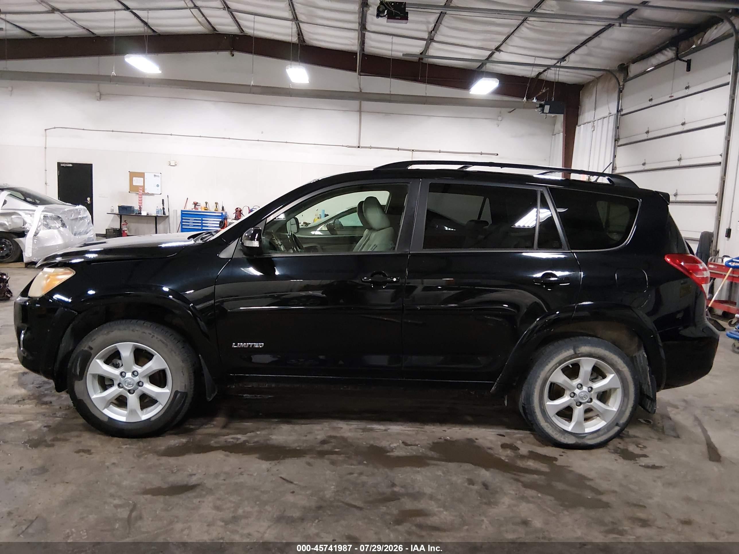 2010 Toyota Rav4 Limited Black vin: JTMYF4DV6A5029599