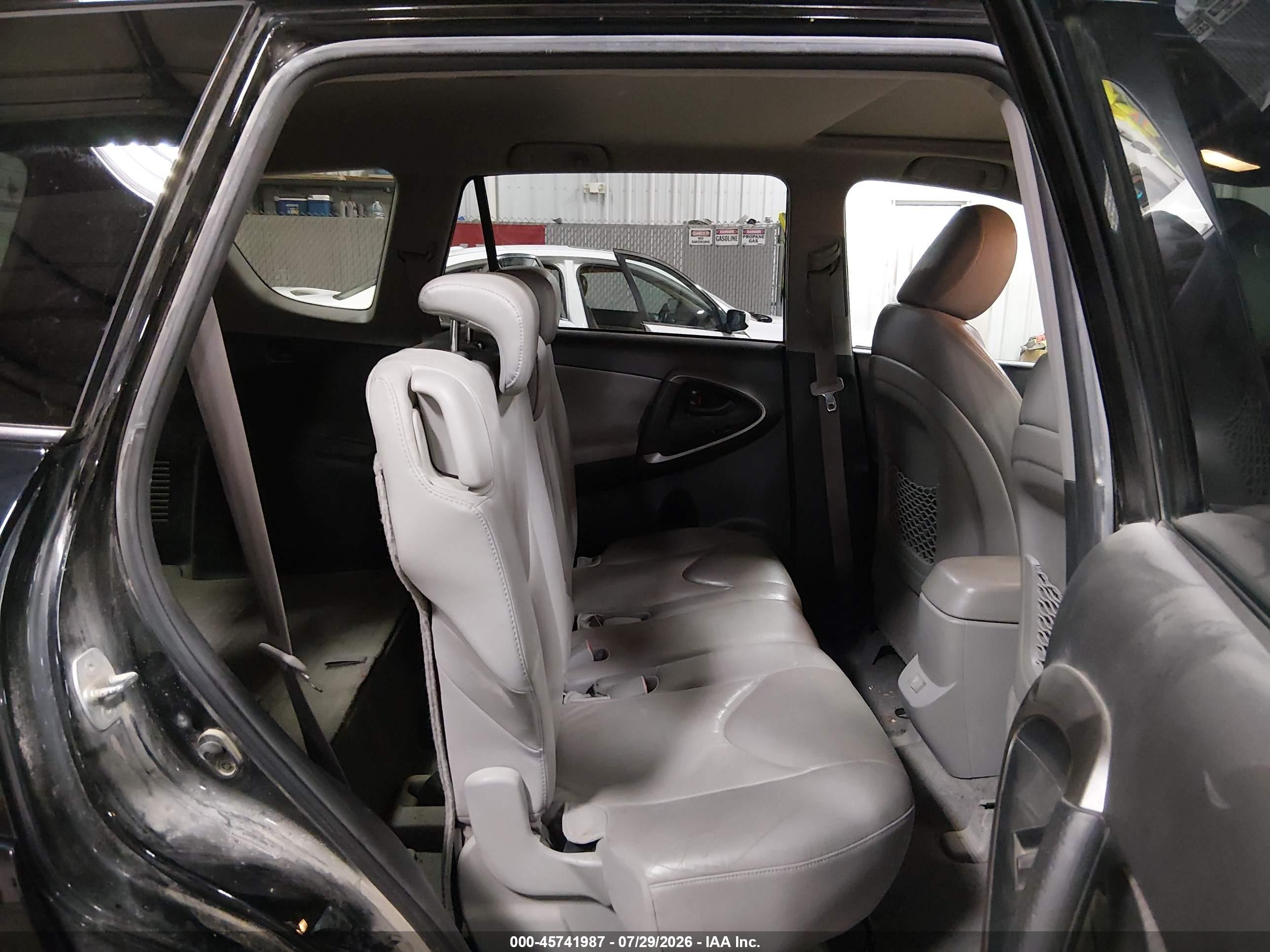 2010 Toyota Rav4 Limited Black vin: JTMYF4DV6A5029599