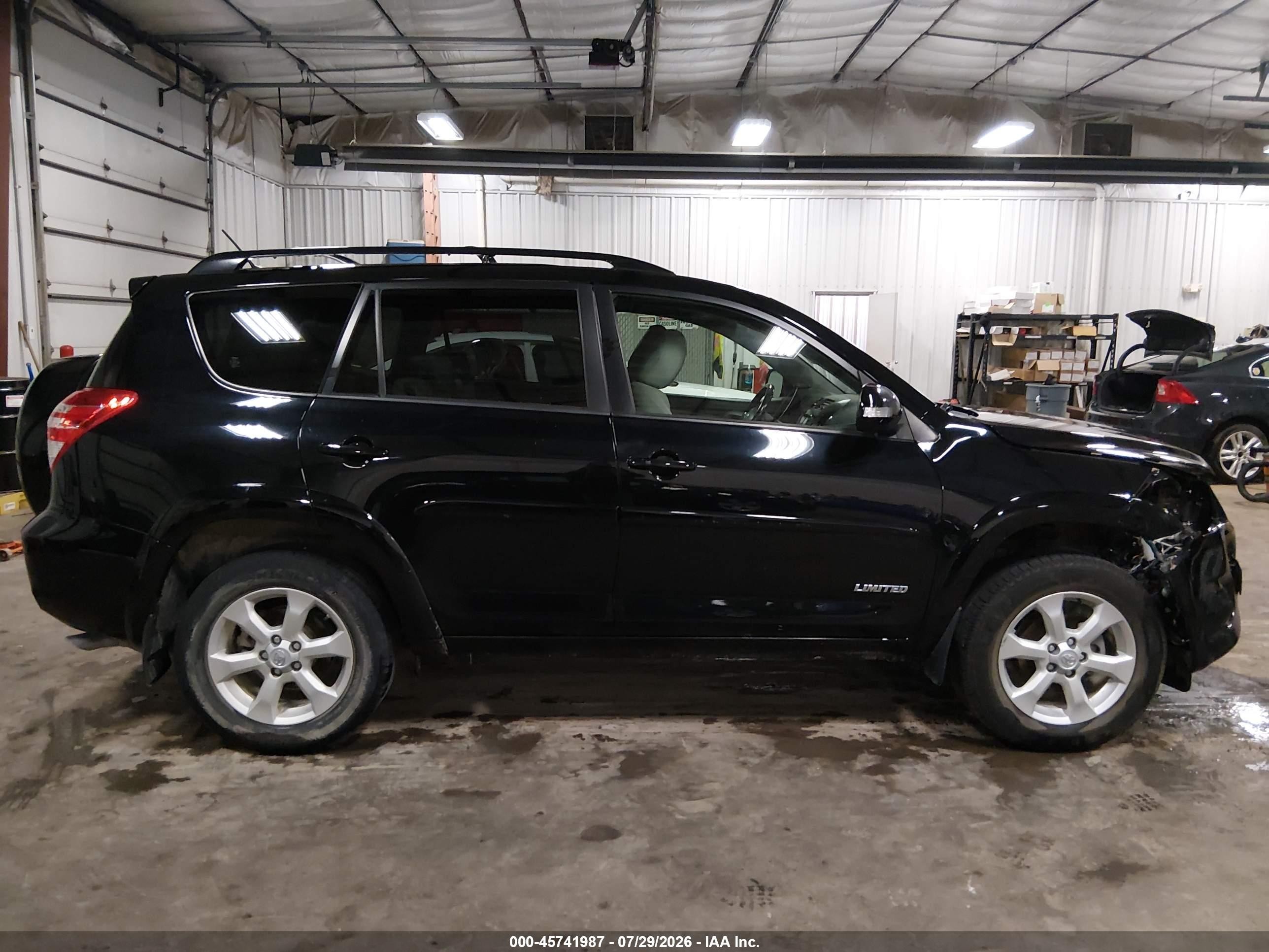 2010 Toyota Rav4 Limited Black vin: JTMYF4DV6A5029599