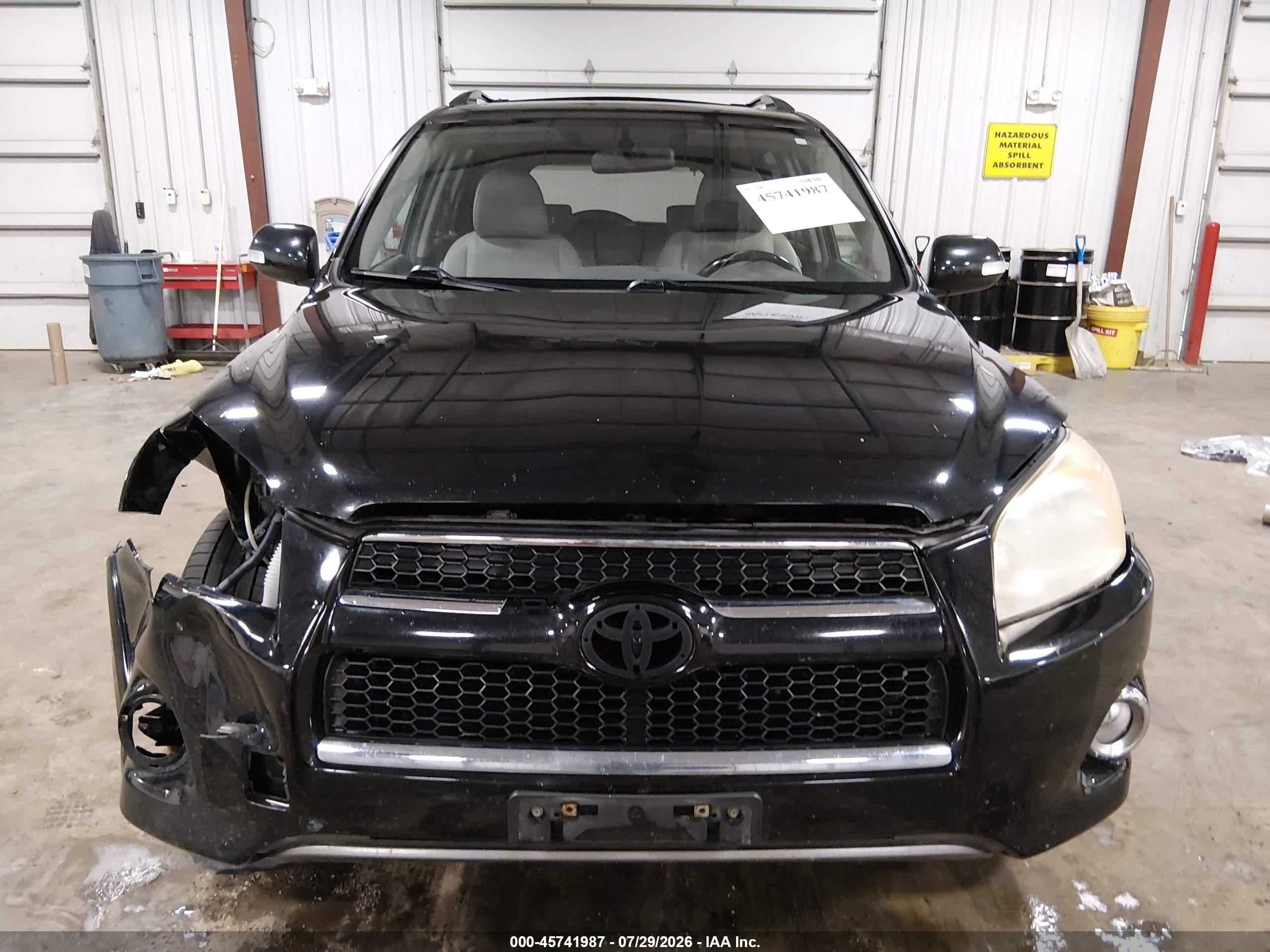 2010 Toyota Rav4 Limited Black vin: JTMYF4DV6A5029599