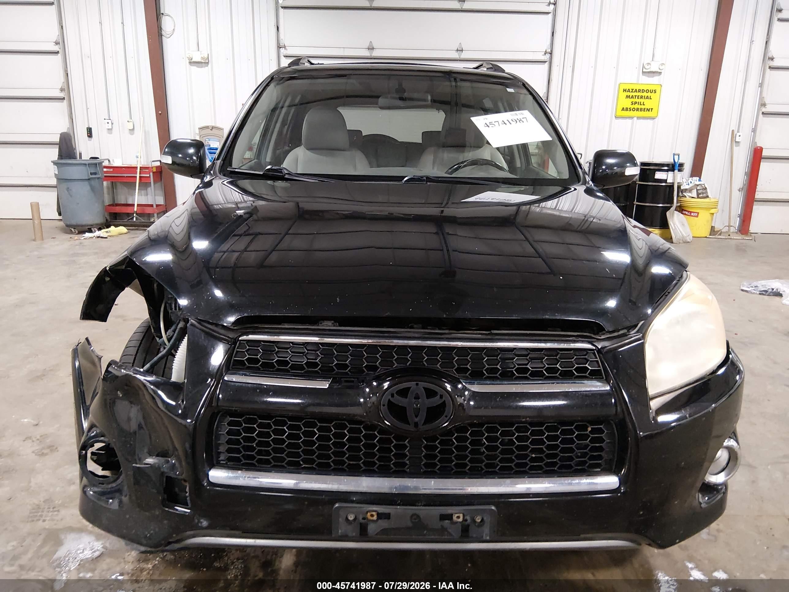 2010 Toyota Rav4 Limited Black vin: JTMYF4DV6A5029599