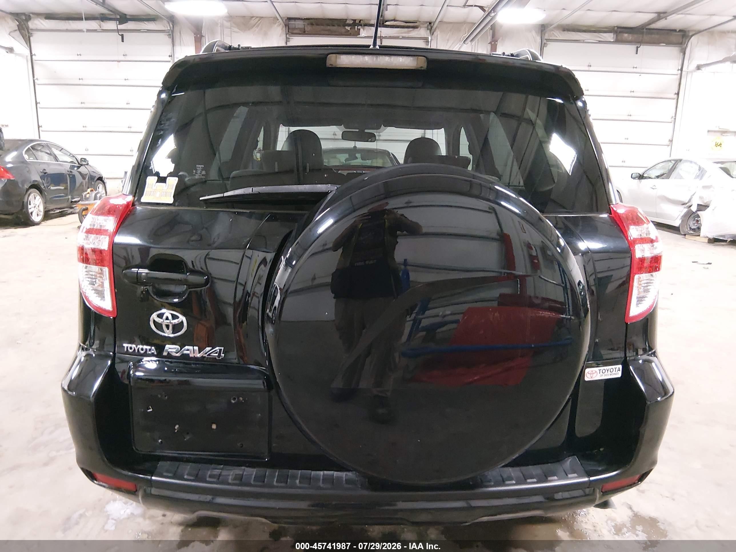 2010 Toyota Rav4 Limited Black vin: JTMYF4DV6A5029599