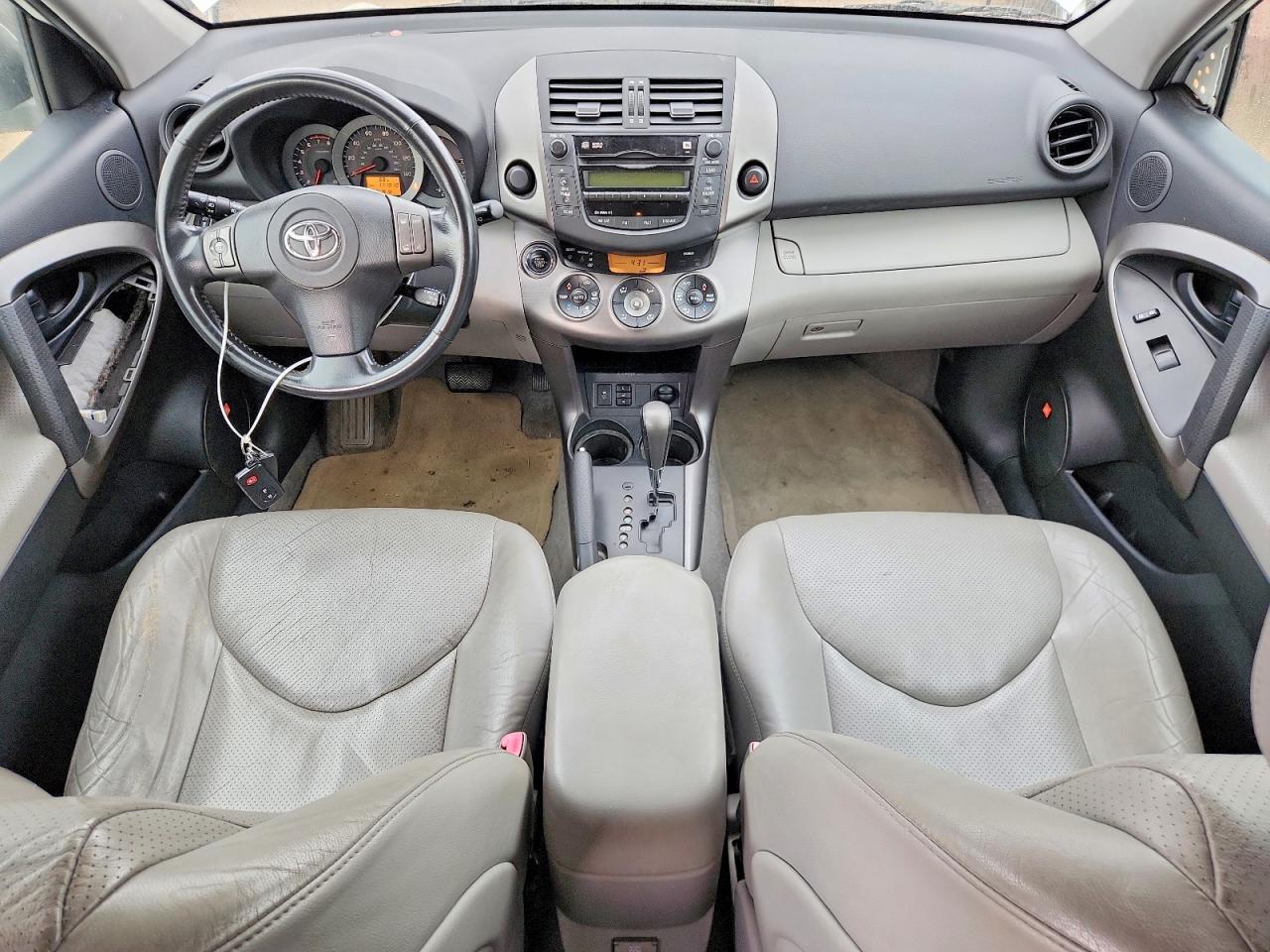 2010 Toyota Rav4 Limited White vin: JTMYF4DV7A5017994
