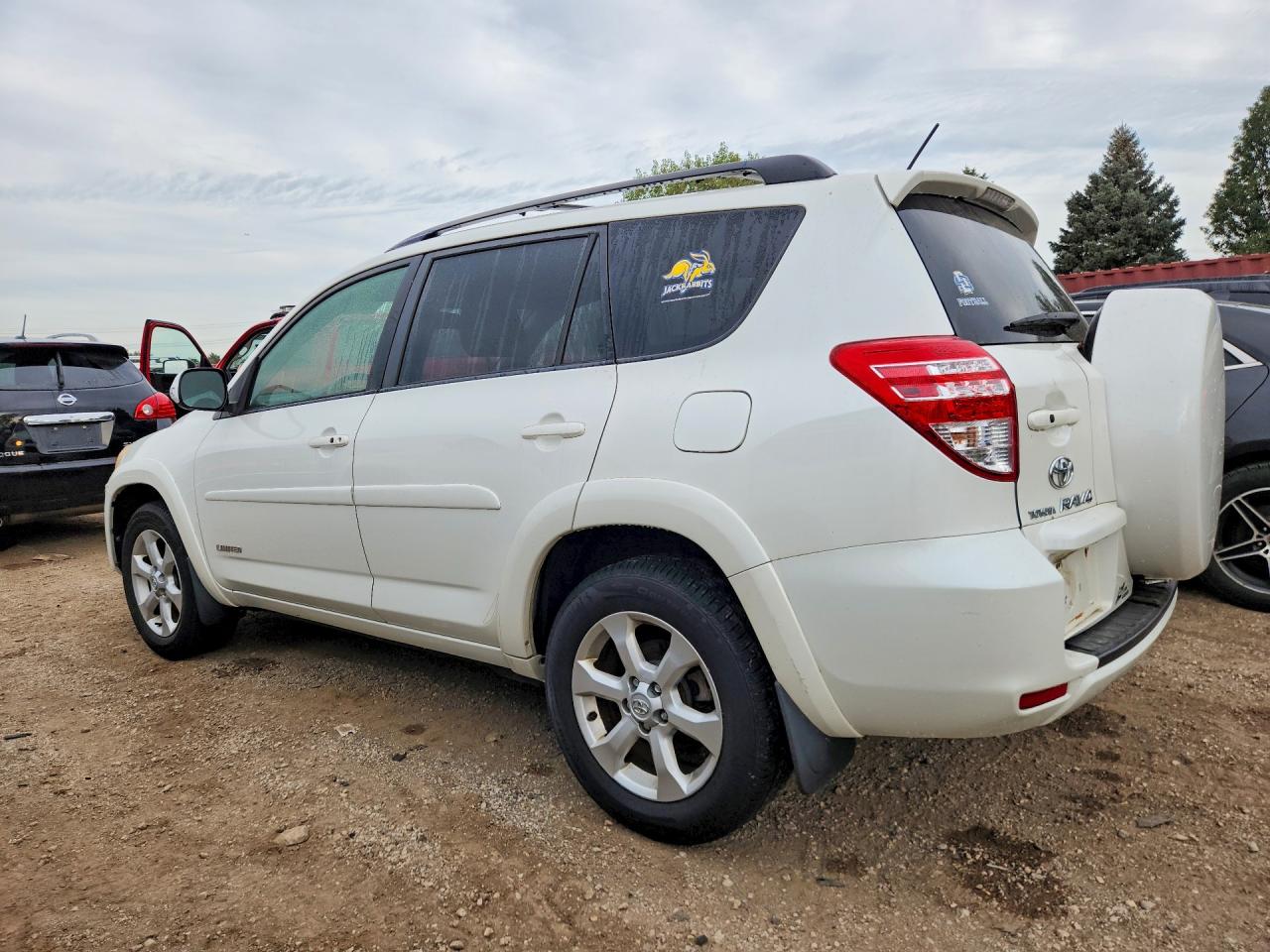 2010 Toyota Rav4 Limited White vin: JTMYF4DV7A5017994