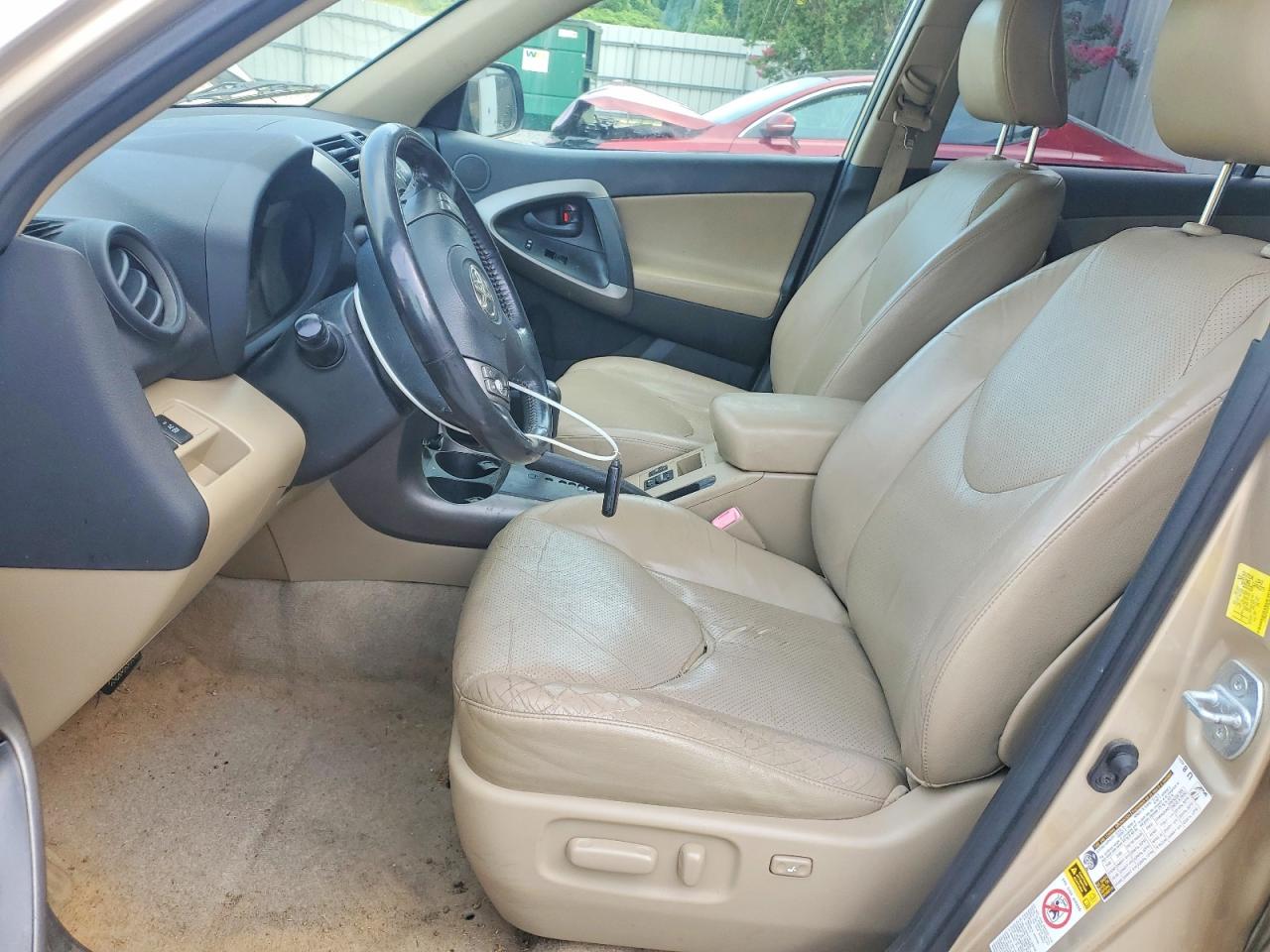 2010 Toyota Rav4 Limited Beige vin: JTMYF4DV8A5029913