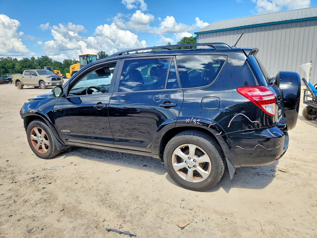 2010 Toyota Rav4 Limited Черный vin: JTMYF4DV9A5029872