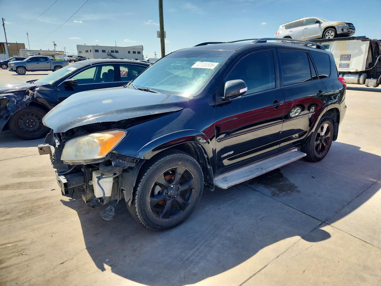 2010 Toyota Rav4 Limited Черный vin: JTMYF4DVXA5018296