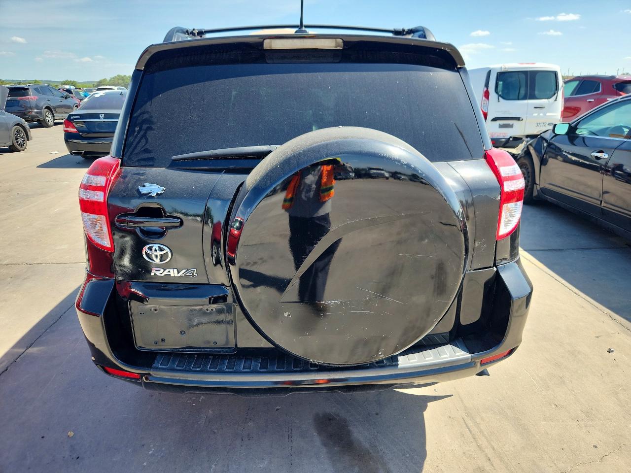 2010 Toyota Rav4 Limited Черный vin: JTMYF4DVXA5018296