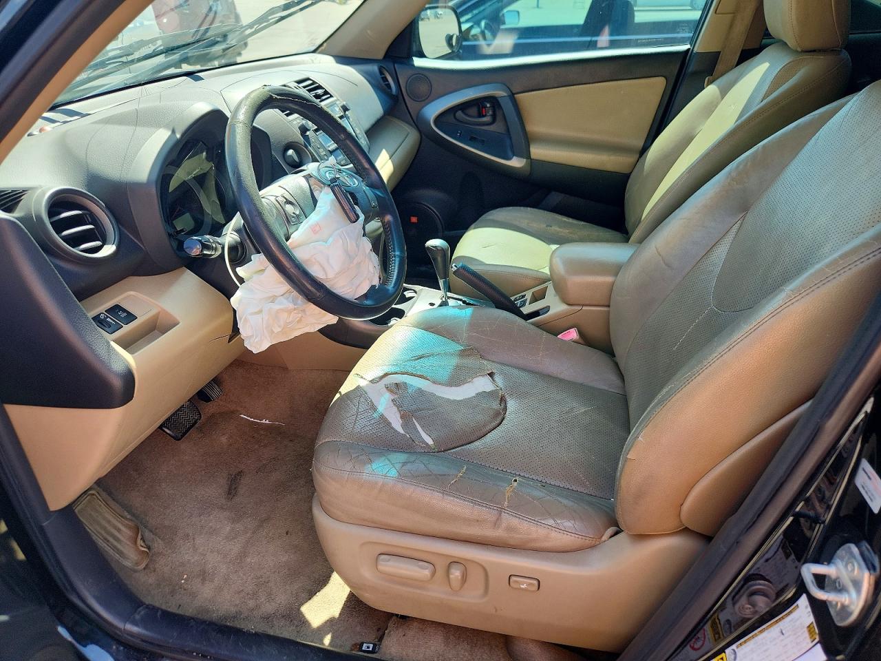 2010 Toyota Rav4 Limited Черный vin: JTMYF4DVXA5018296