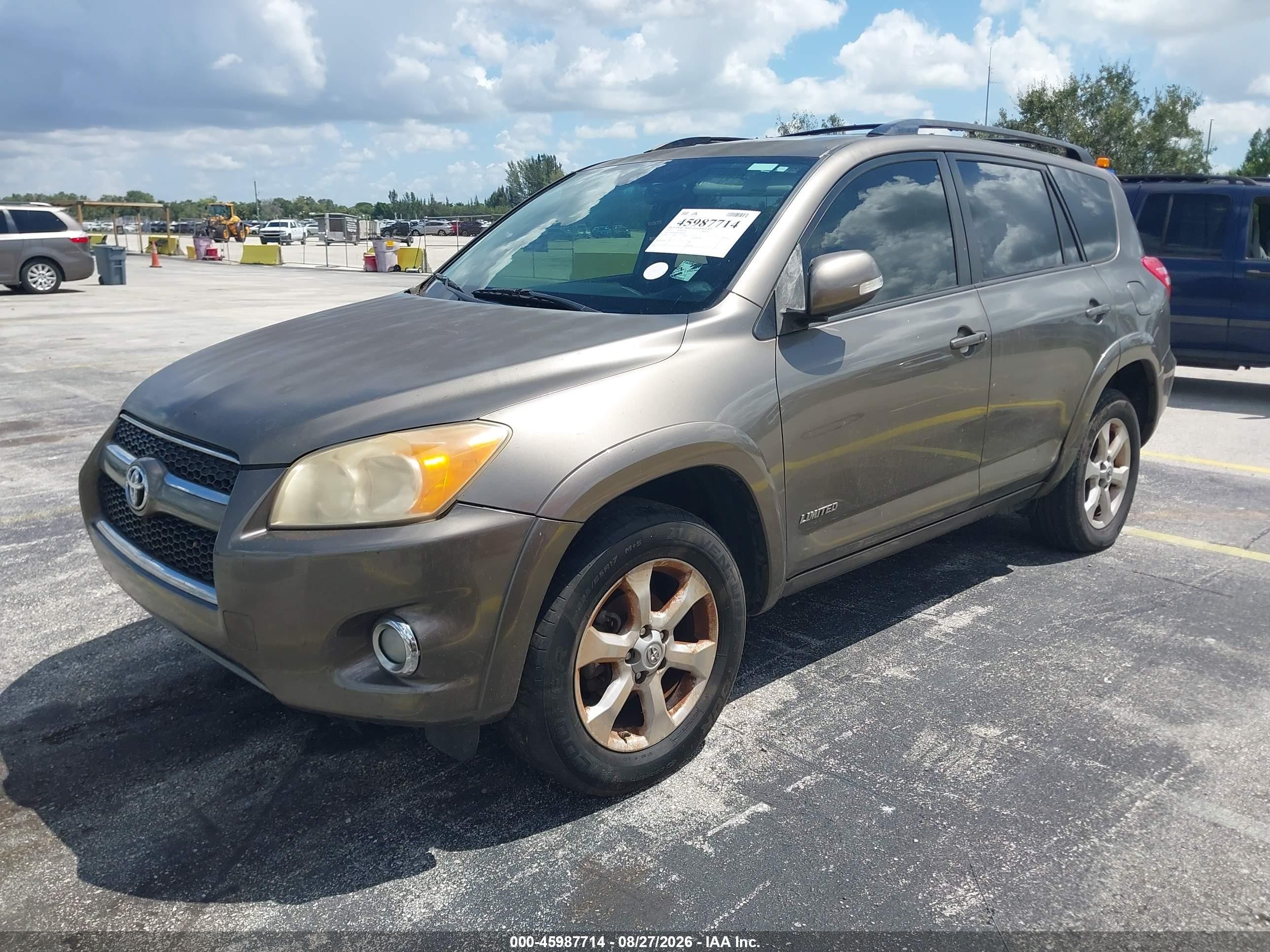 2012 Toyota Rav4 Limited Gold vin: JTMYF4DVXC5045419