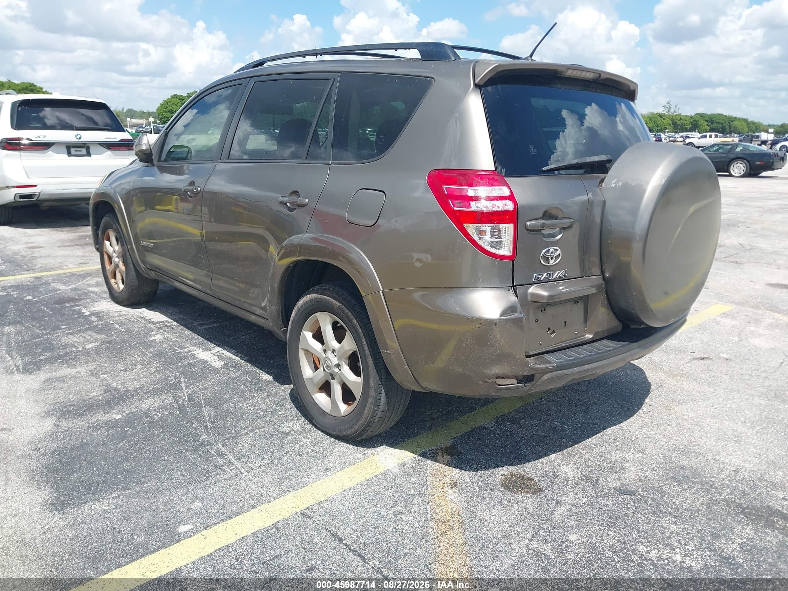 2012 Toyota Rav4 Limited Gold vin: JTMYF4DVXC5045419