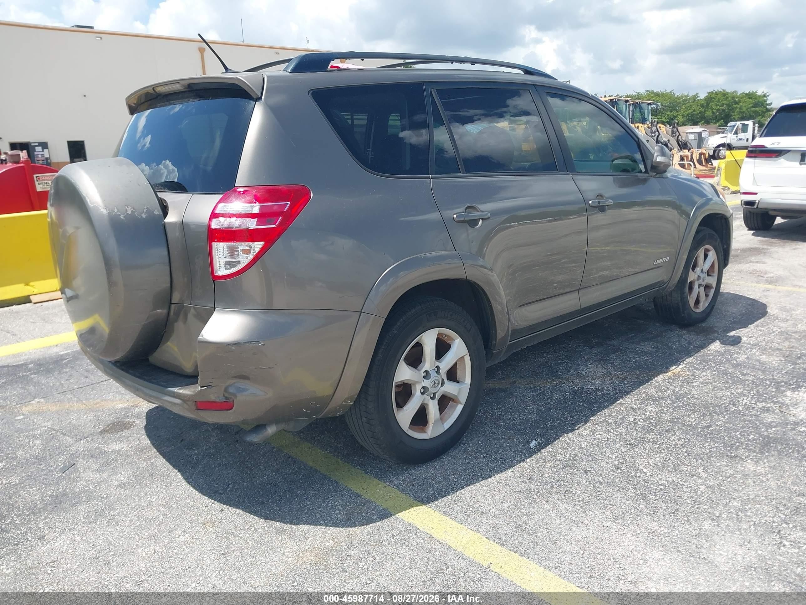 2012 Toyota Rav4 Limited Gold vin: JTMYF4DVXC5045419