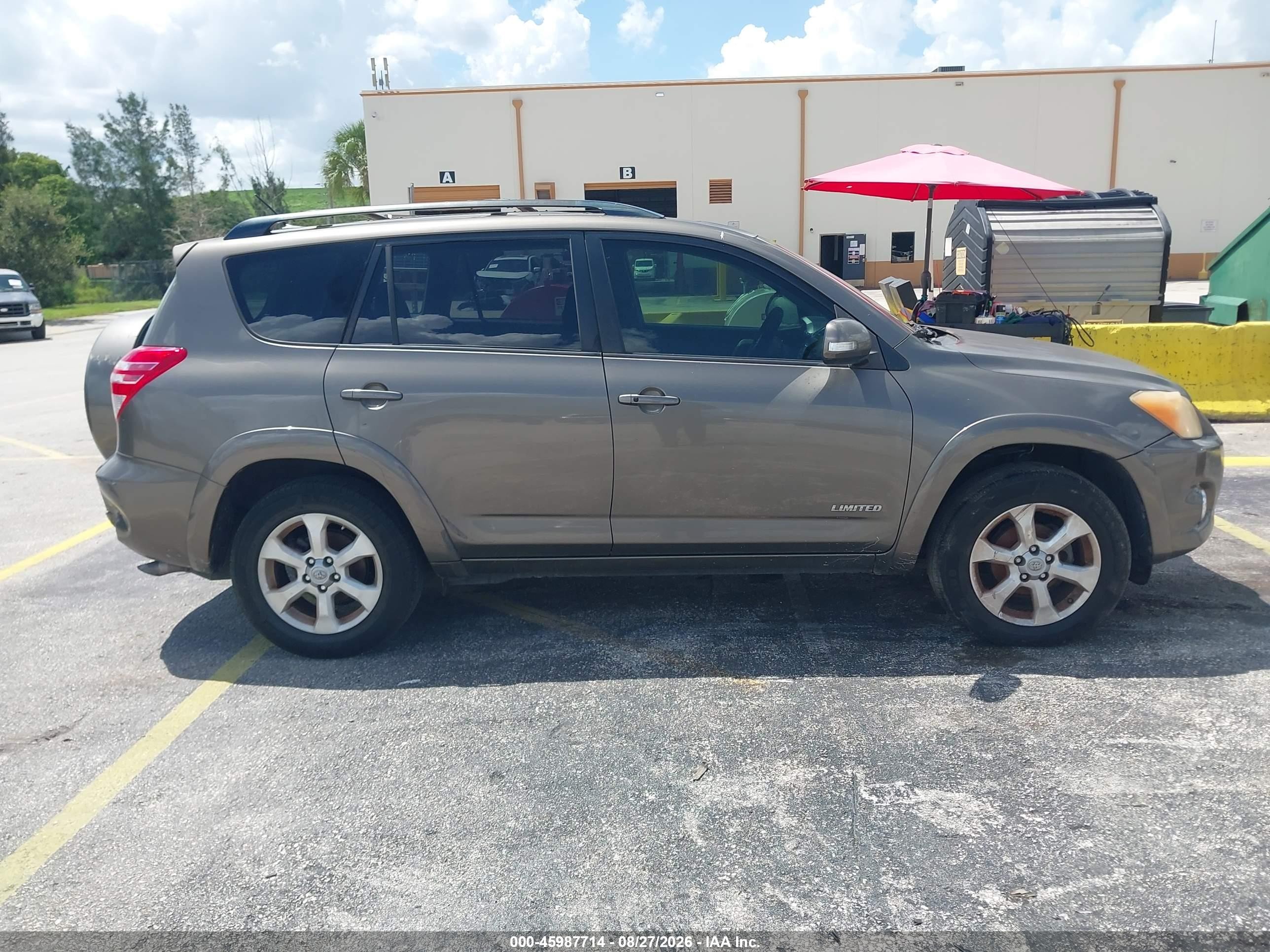2012 Toyota Rav4 Limited Gold vin: JTMYF4DVXC5045419