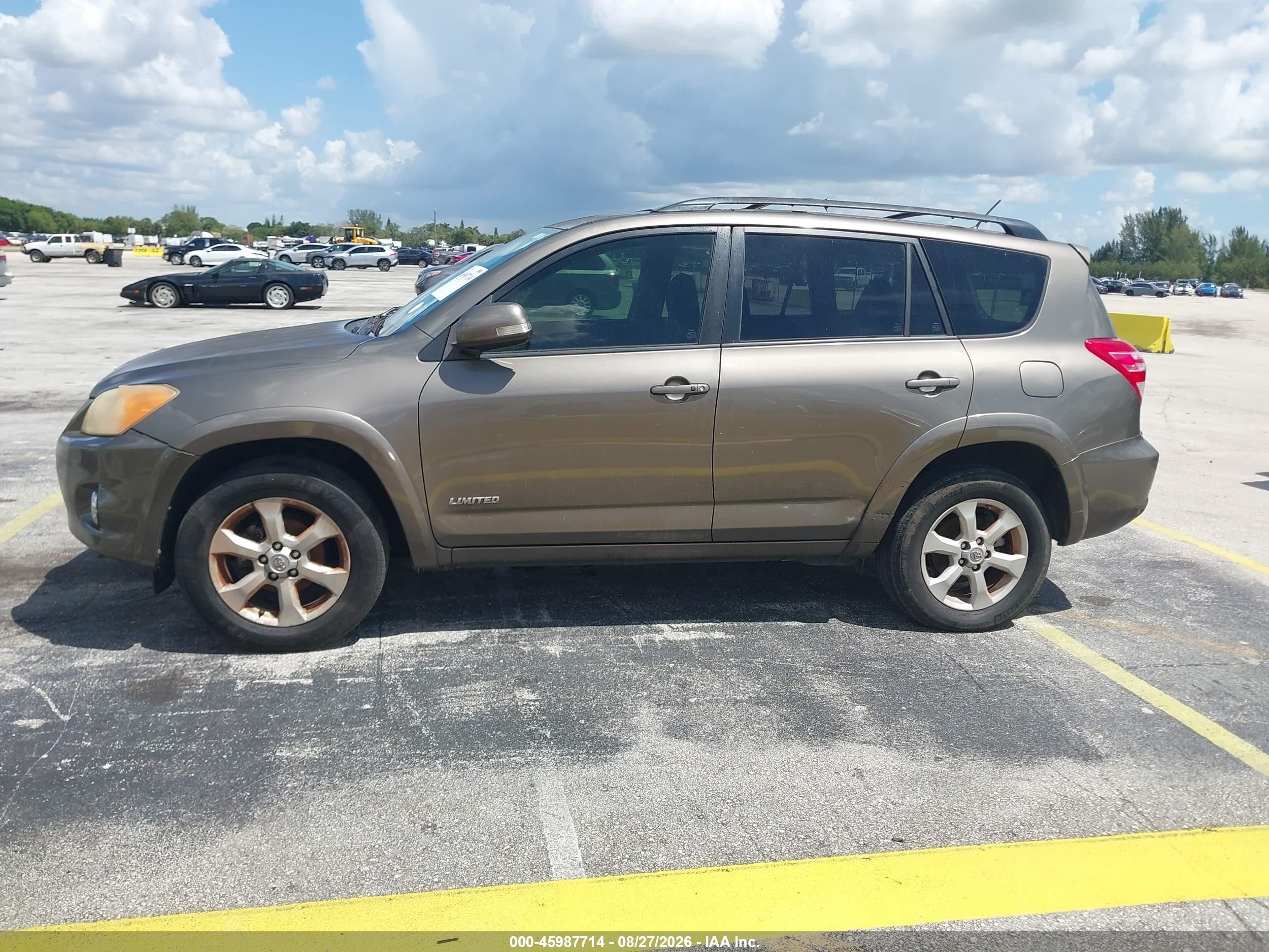 2012 Toyota Rav4 Limited Gold vin: JTMYF4DVXC5045419