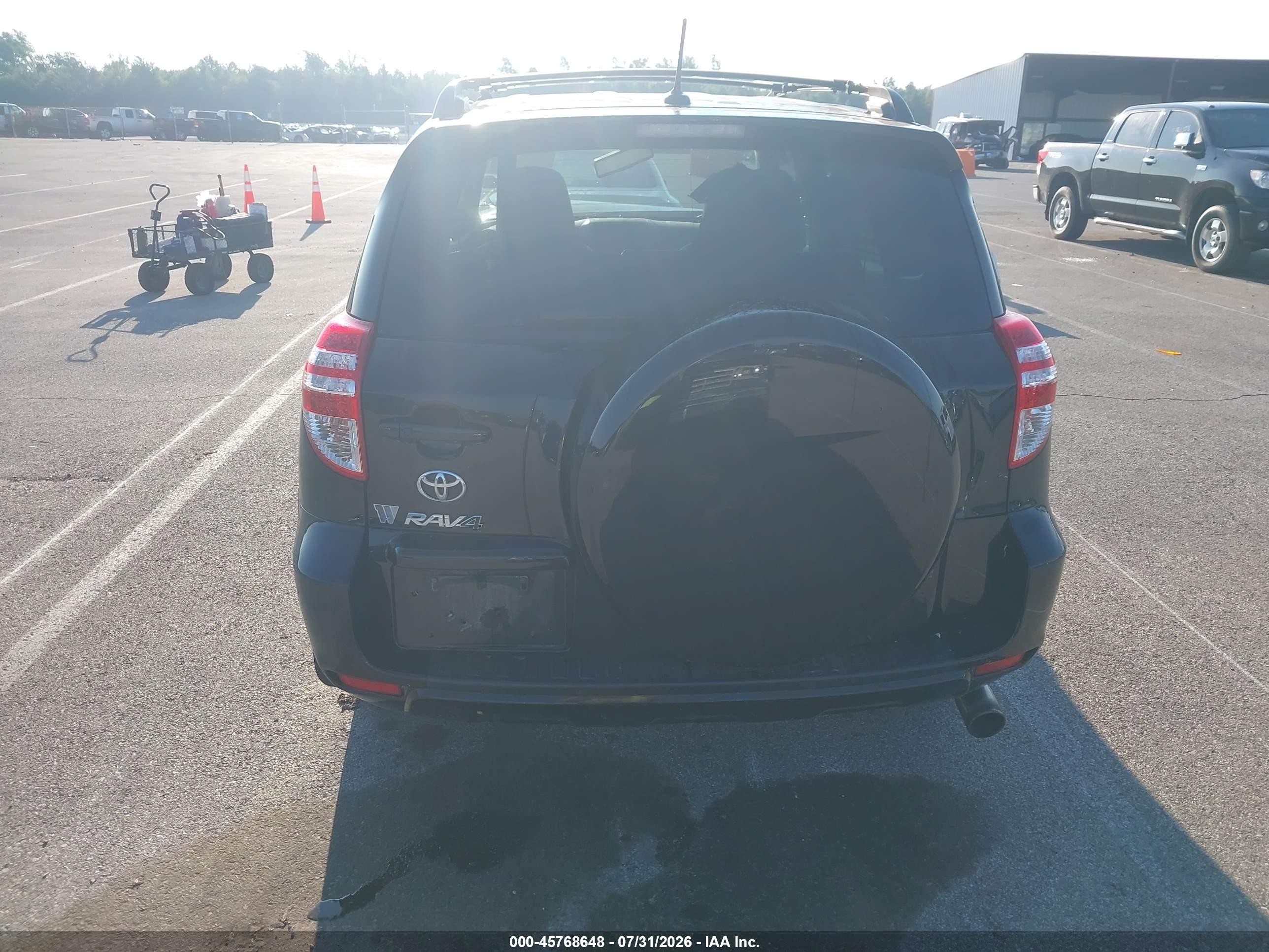 2012 Toyota Rav4 Limited Black vin: JTMYF4DVXCD033423