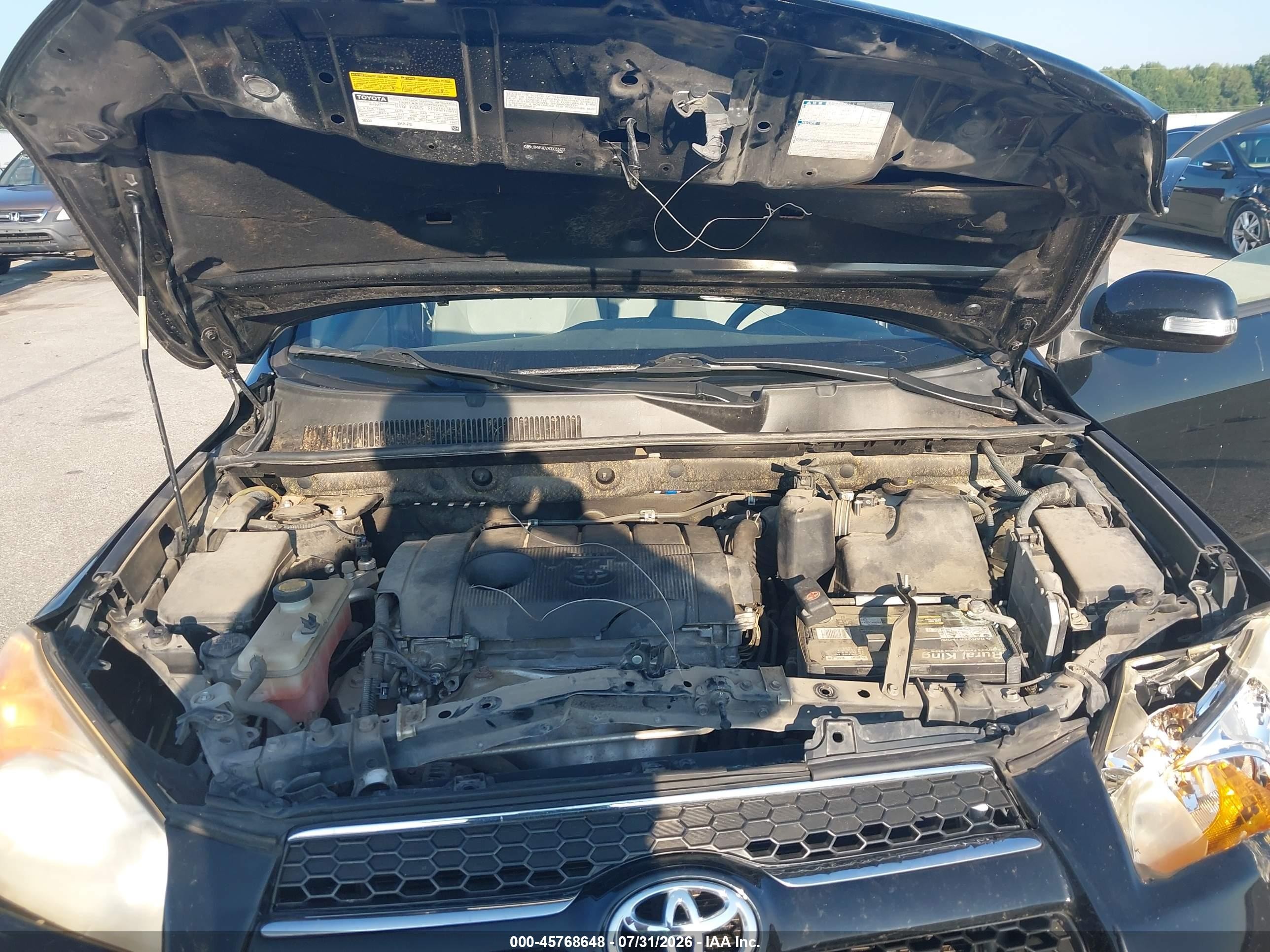2012 Toyota Rav4 Limited Black vin: JTMYF4DVXCD033423