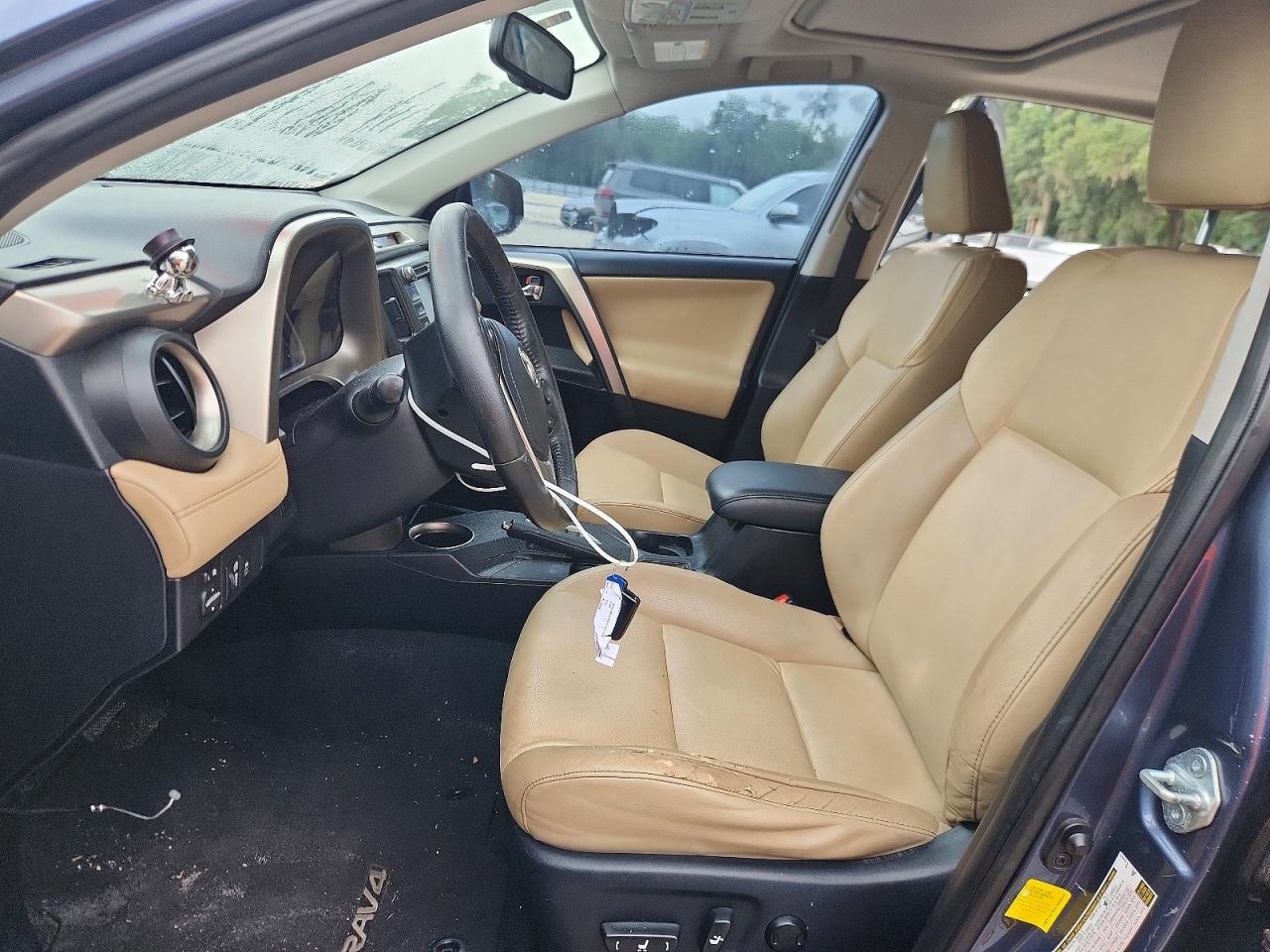 2014 Toyota Rav4 Limited Blue vin: JTMYFREV0ED035809
