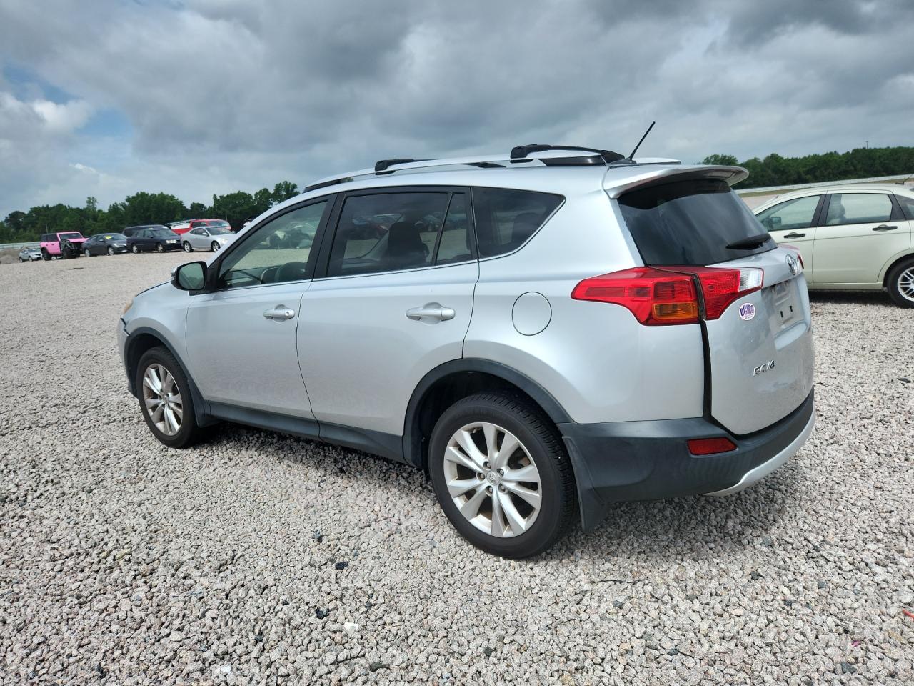 2015 Toyota Rav4 Limited Silver vin: JTMYFREV0FD080556