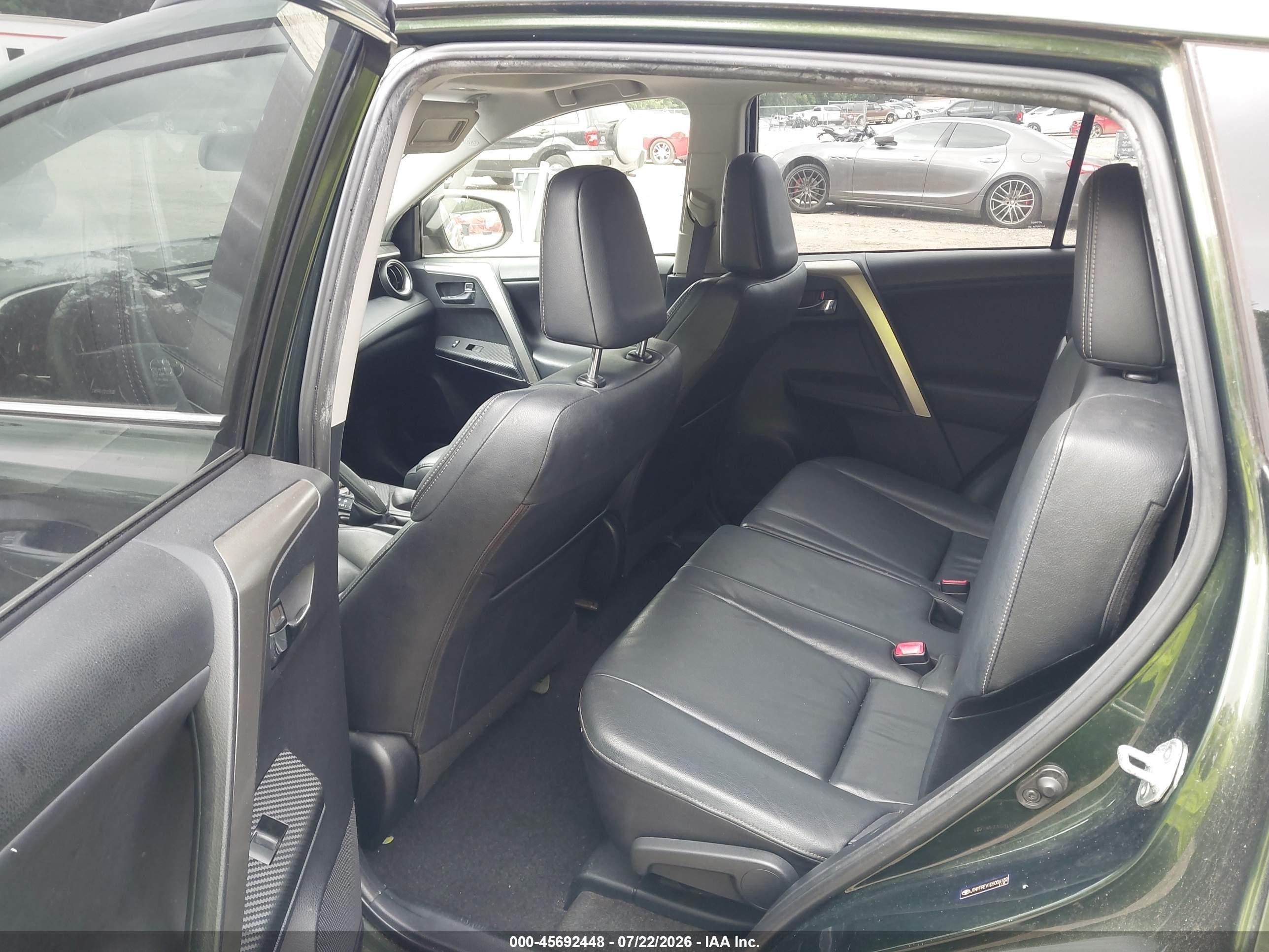 2013 Toyota Rav4 Limited Green vin: JTMYFREV1D5006182