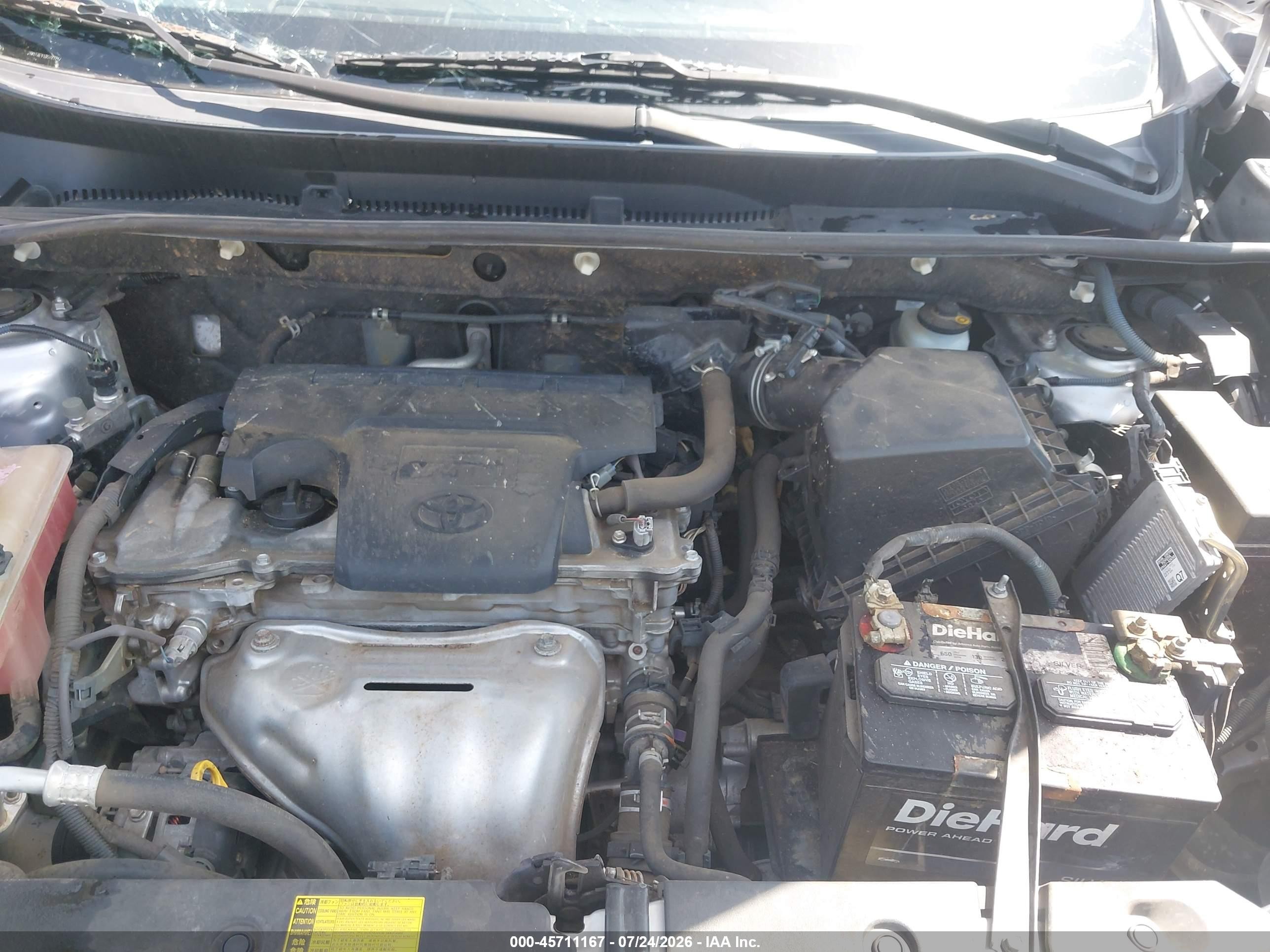 2013 Toyota Rav4 Limited Серебряный vin: JTMYFREV1D5012242