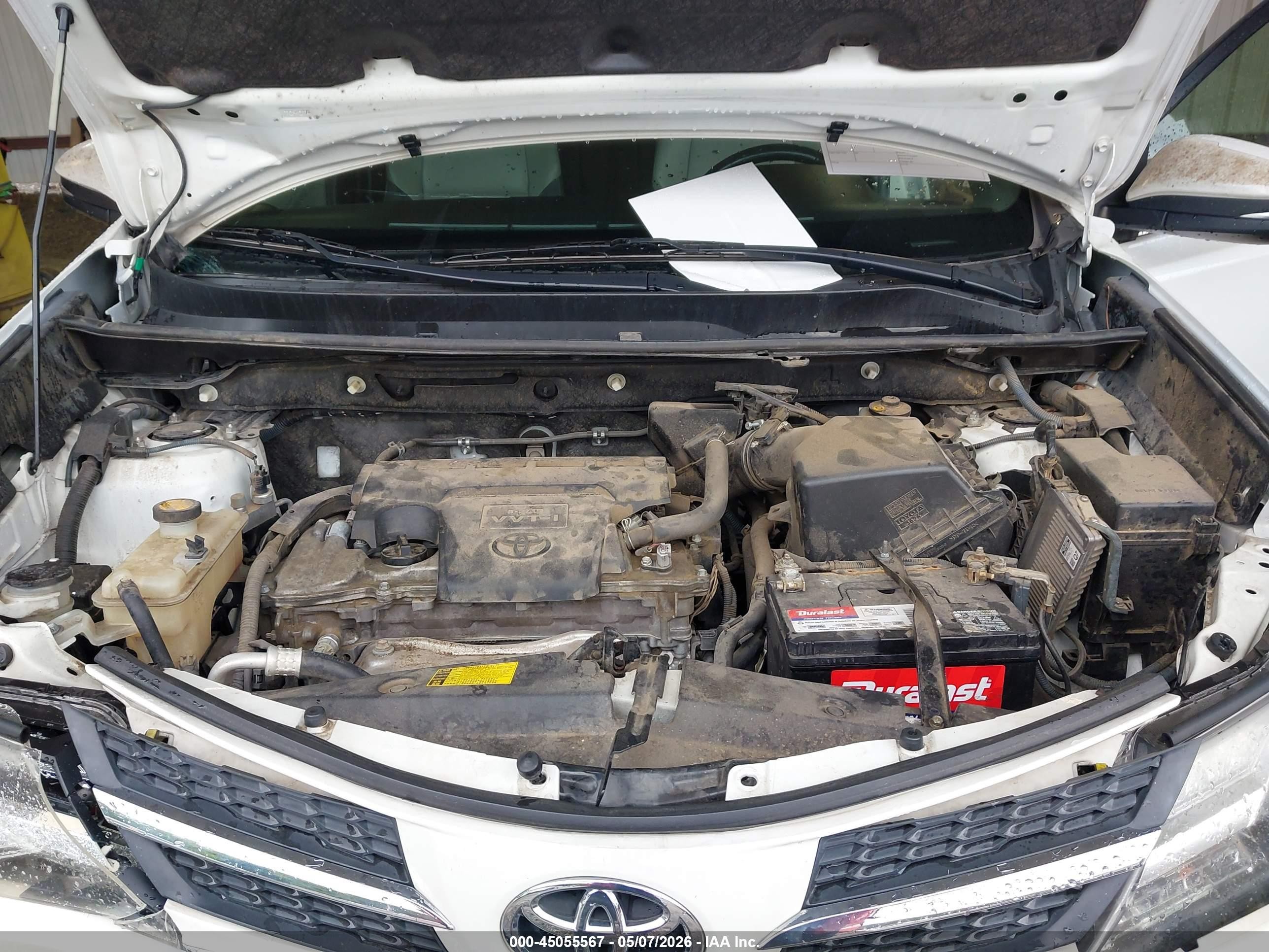 2013 Toyota Rav4 Limited Белый vin: JTMYFREV1DD022663