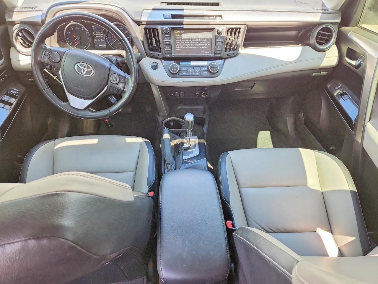 2018 Toyota Rav4 Limited White vin: JTMYFREV1JJ193104